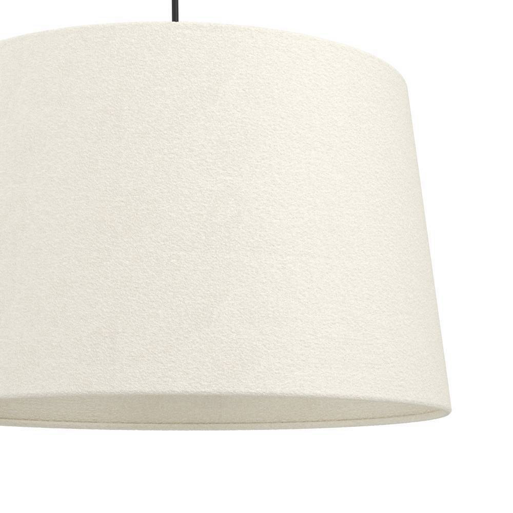 Febres Type B Pendant Light 1-bulb Mixed Fabric Steel