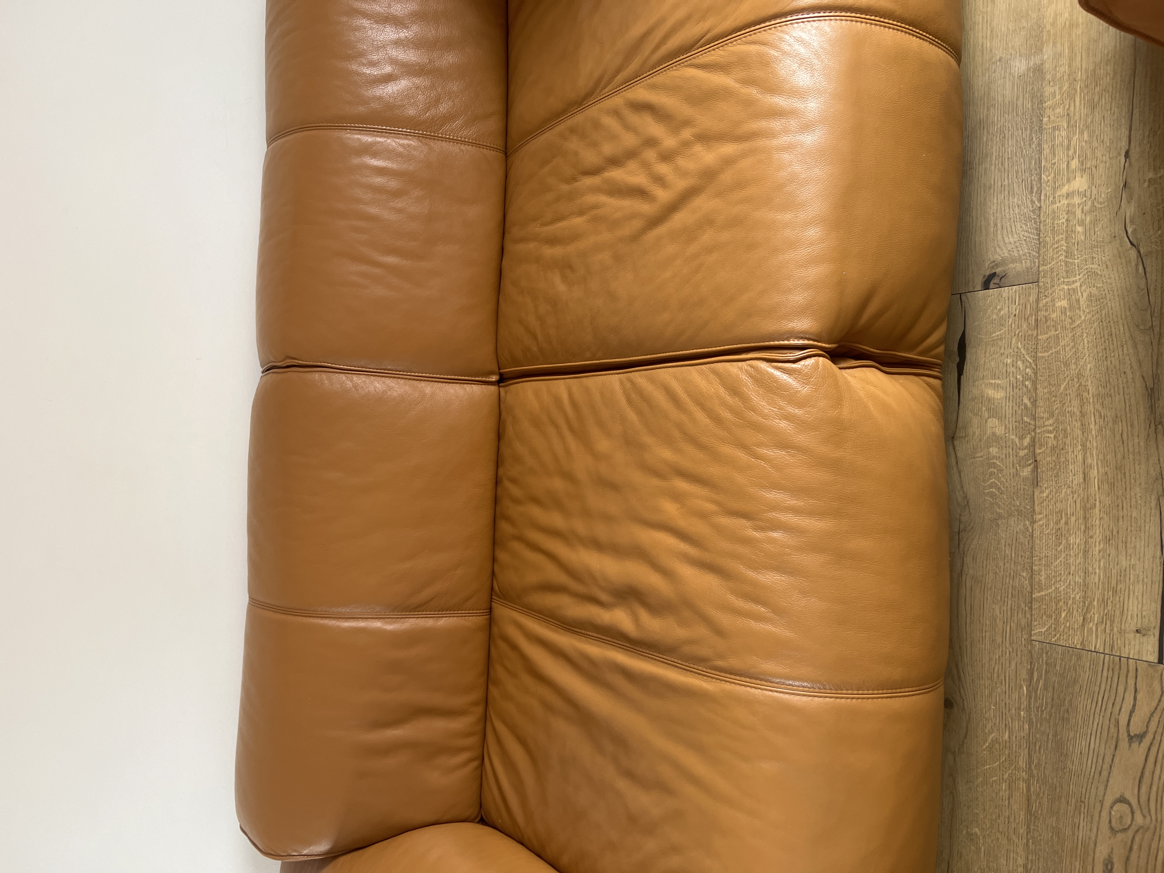 Hudson Sofa Leather Brown