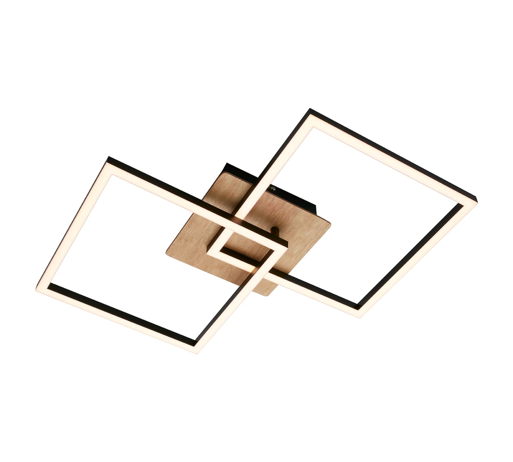 LED Deckenleuchte 1-flammig Kunststoff Metall