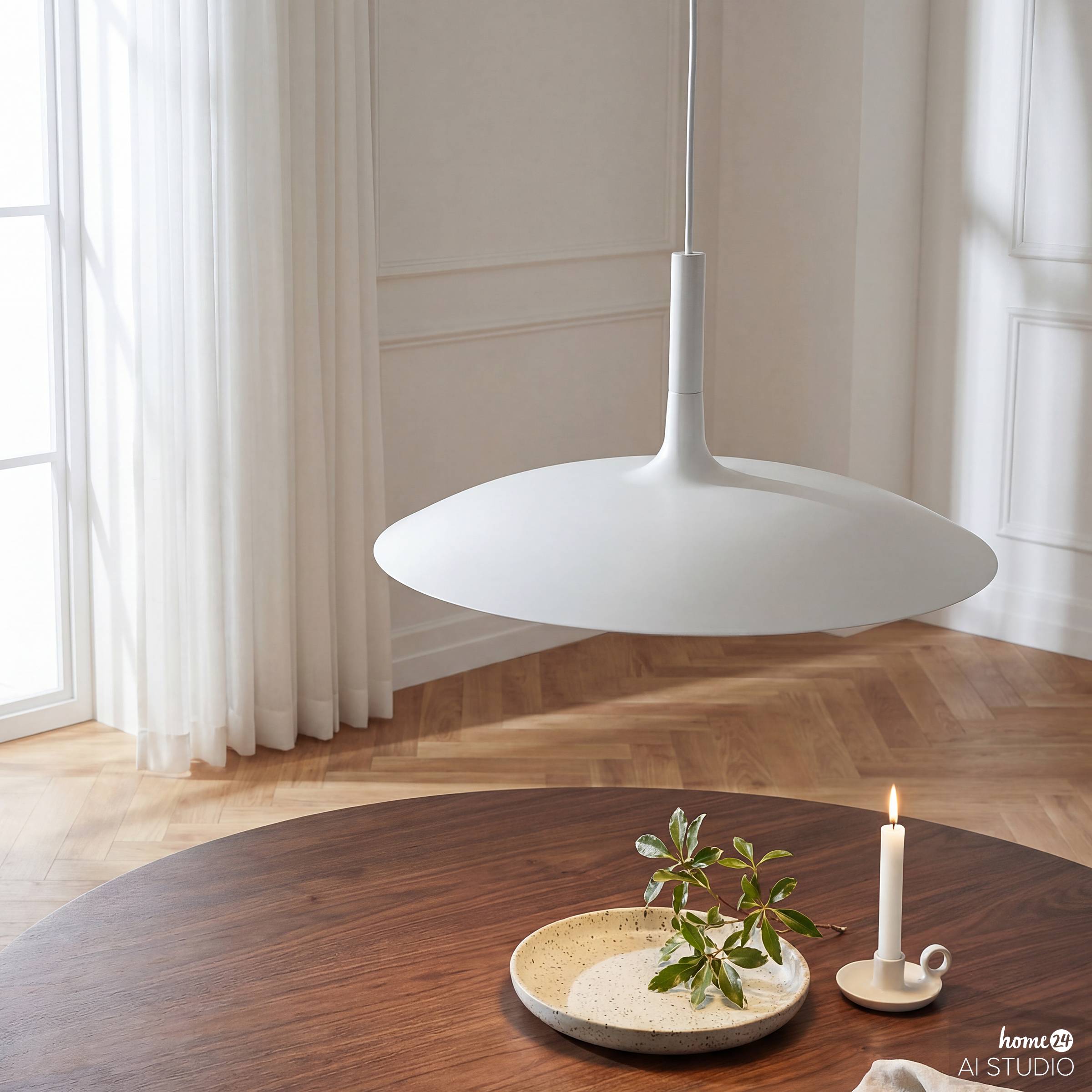 Pendelleuchte Nesto1-Flammig Eisen Beige