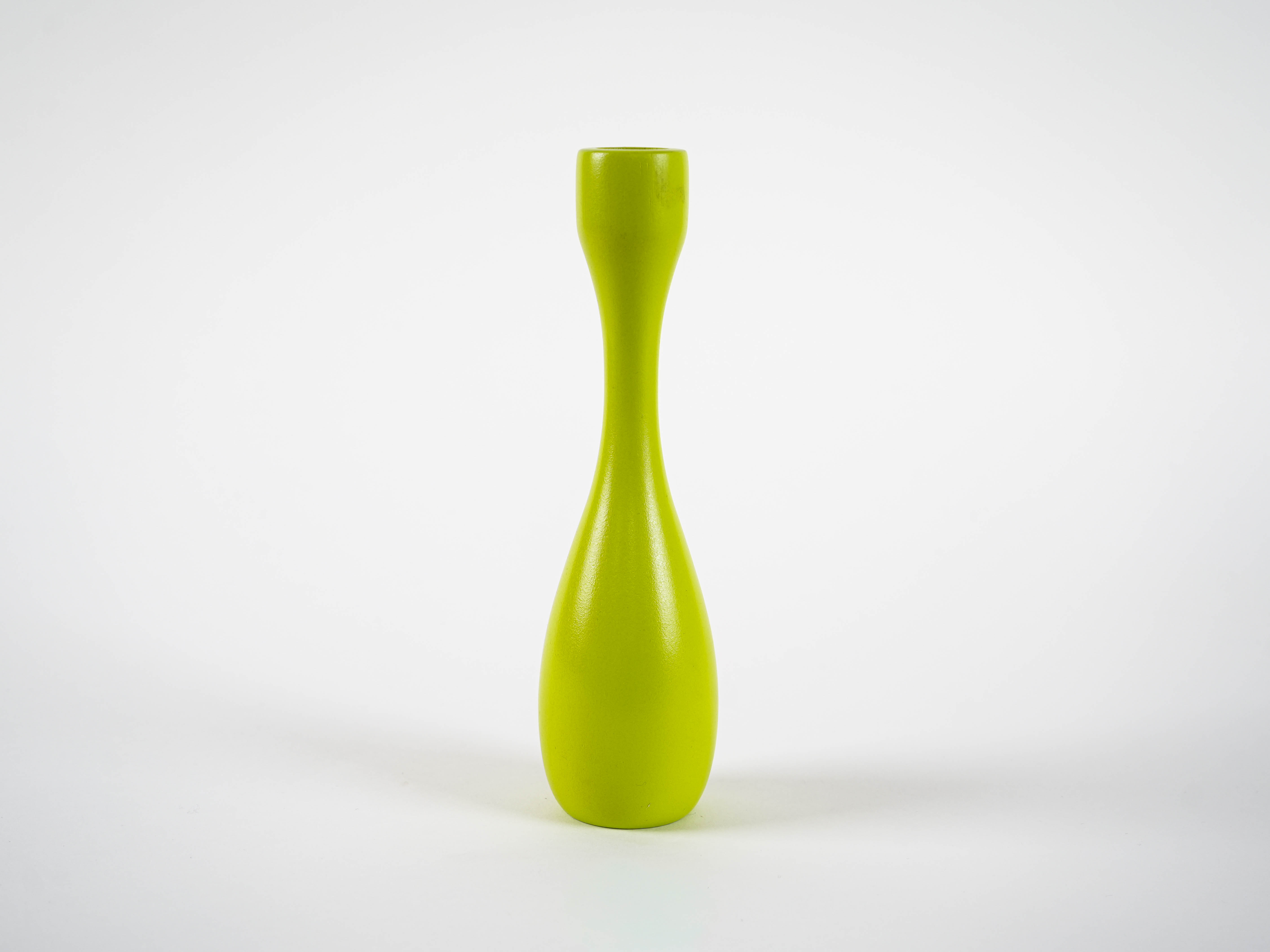Candlestick 1970s Green
