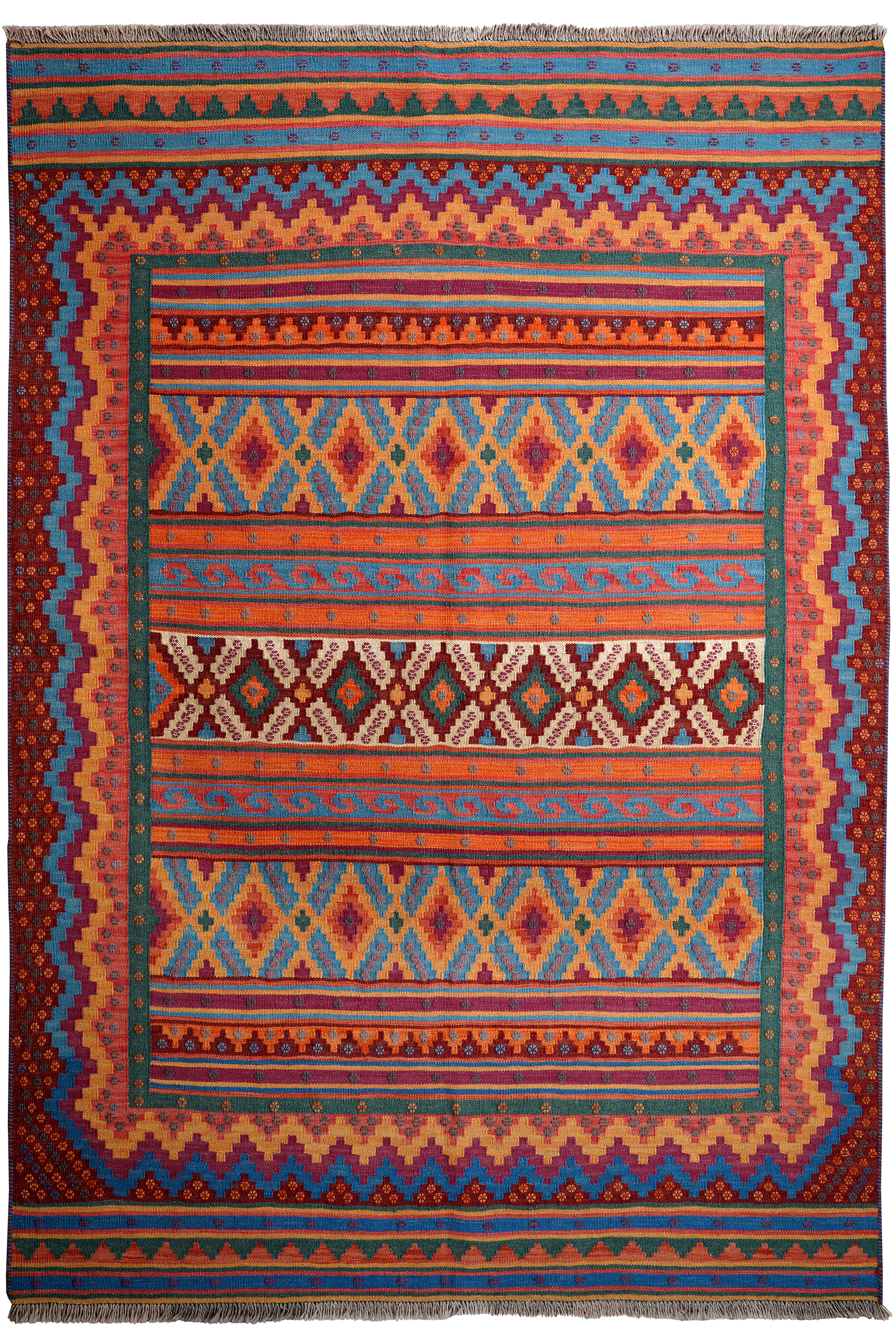 Sumak Sirdjan Carpet Multicolored