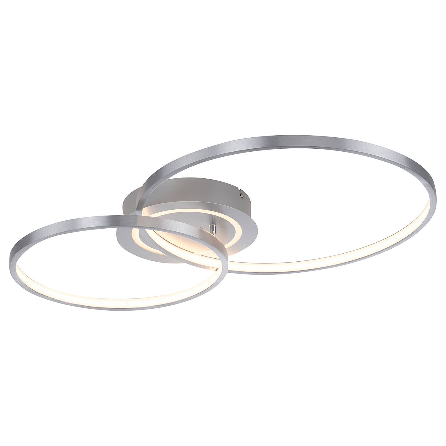 LED-Deckenleuchte Asmina Grau