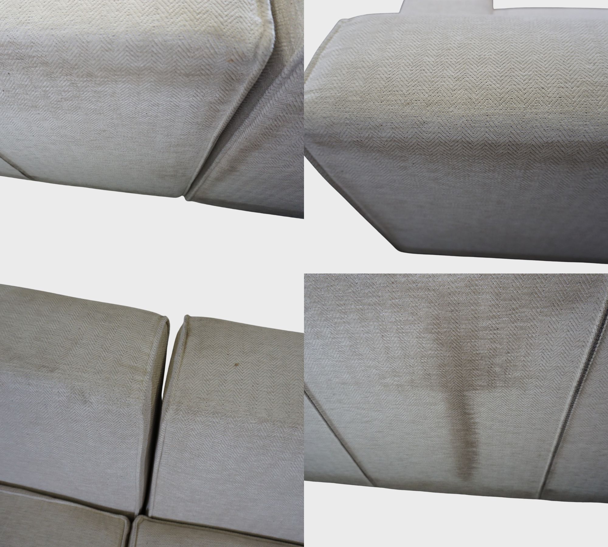Sofa Récamiere Links Beige