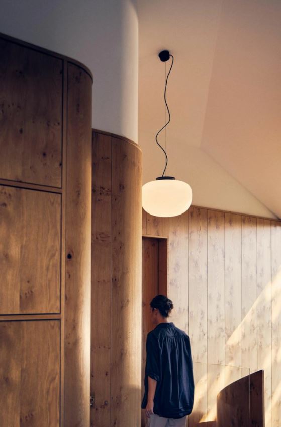 Supernate Pendant Light Ø38 Opal White