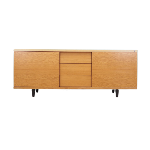 Vintage Sideboard Holz Beige 1990er Jahre