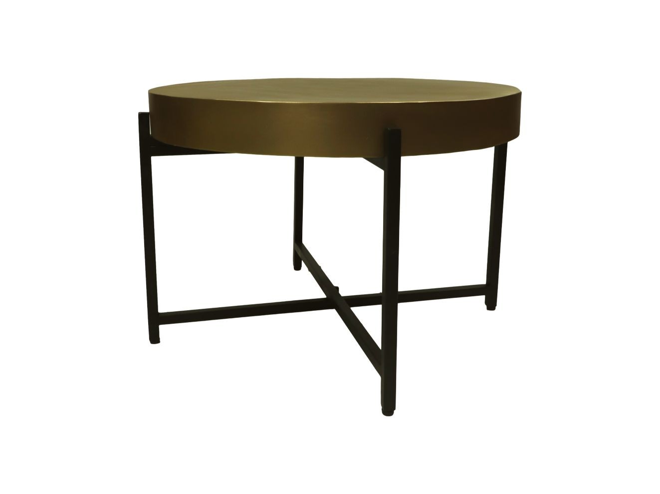 Runder Couchtisch Metall ø70cm