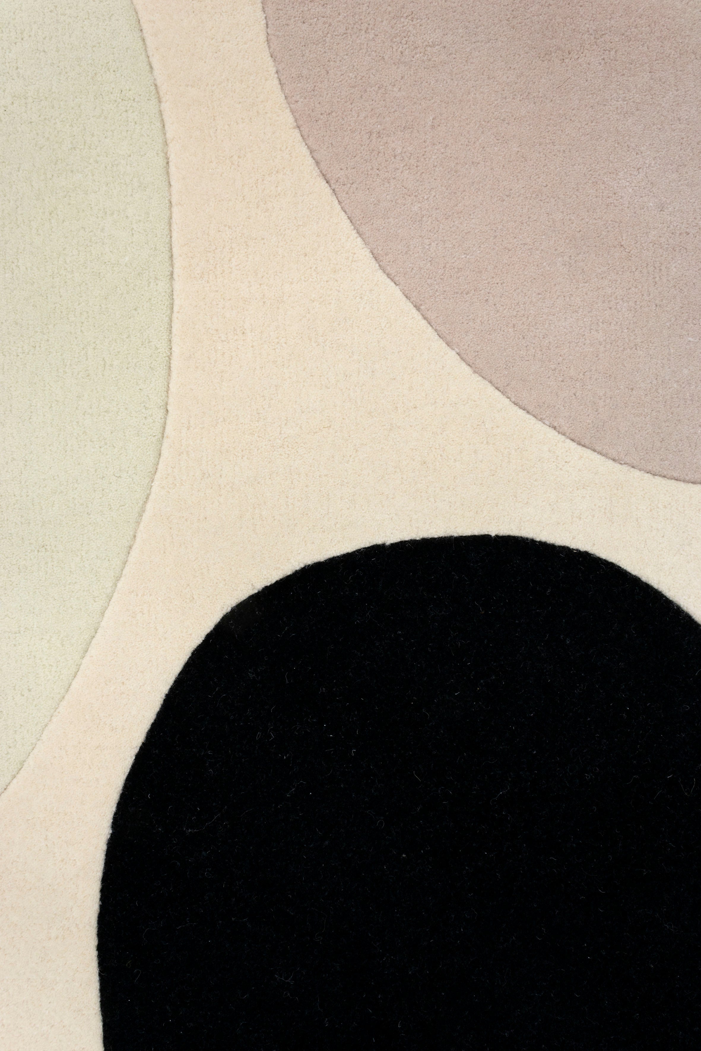 Bubbles Carpet Wool Multicolored