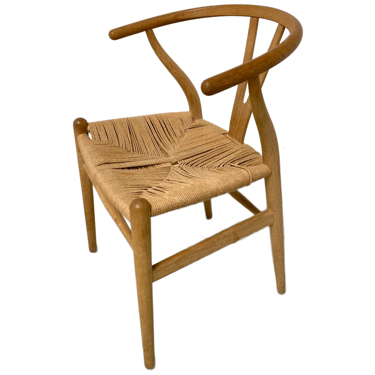 CH24 Kinderstuhl Eischenholz Braun