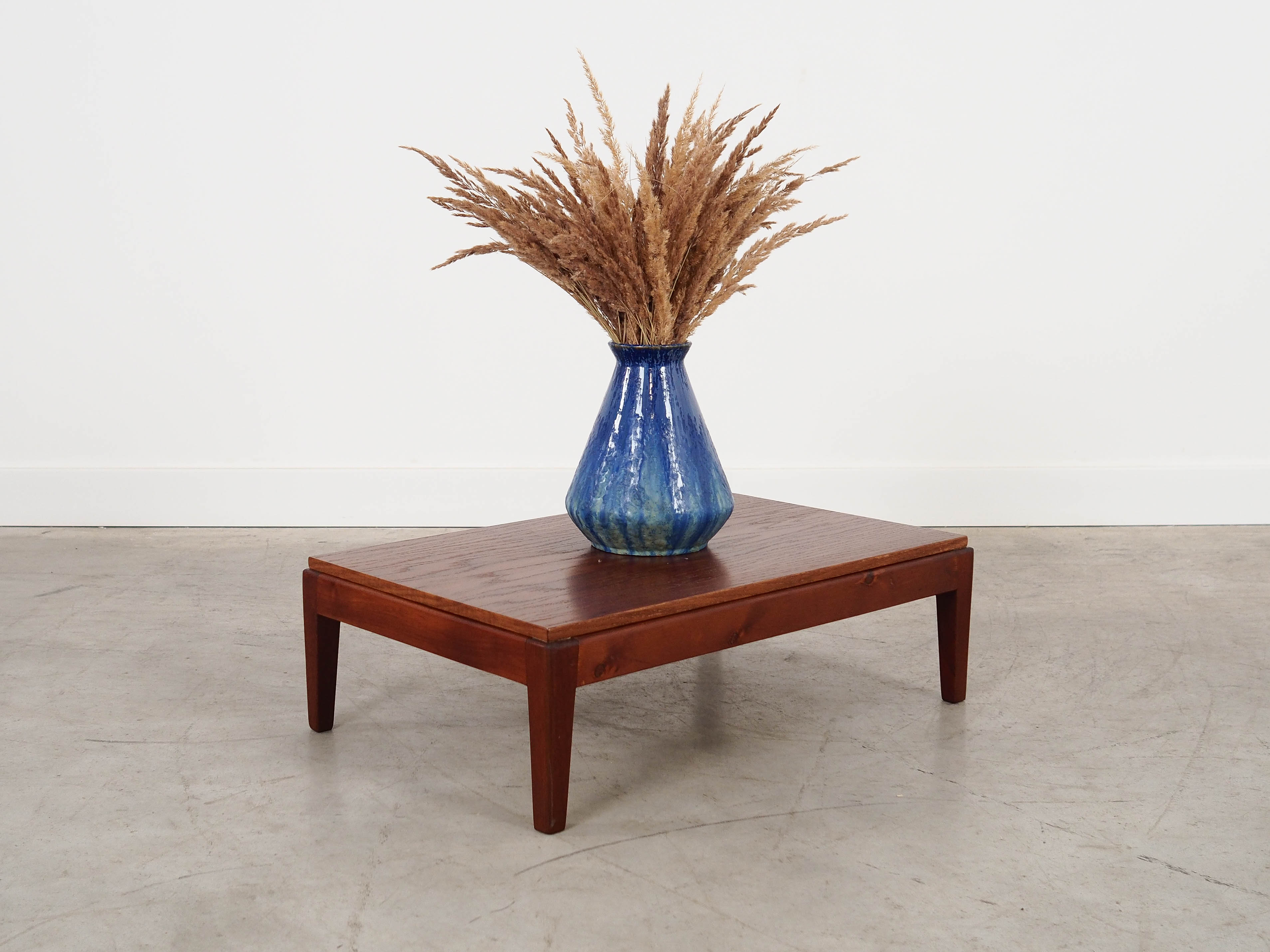 Couchtisch Eichenholz Optik 1970er Jahre