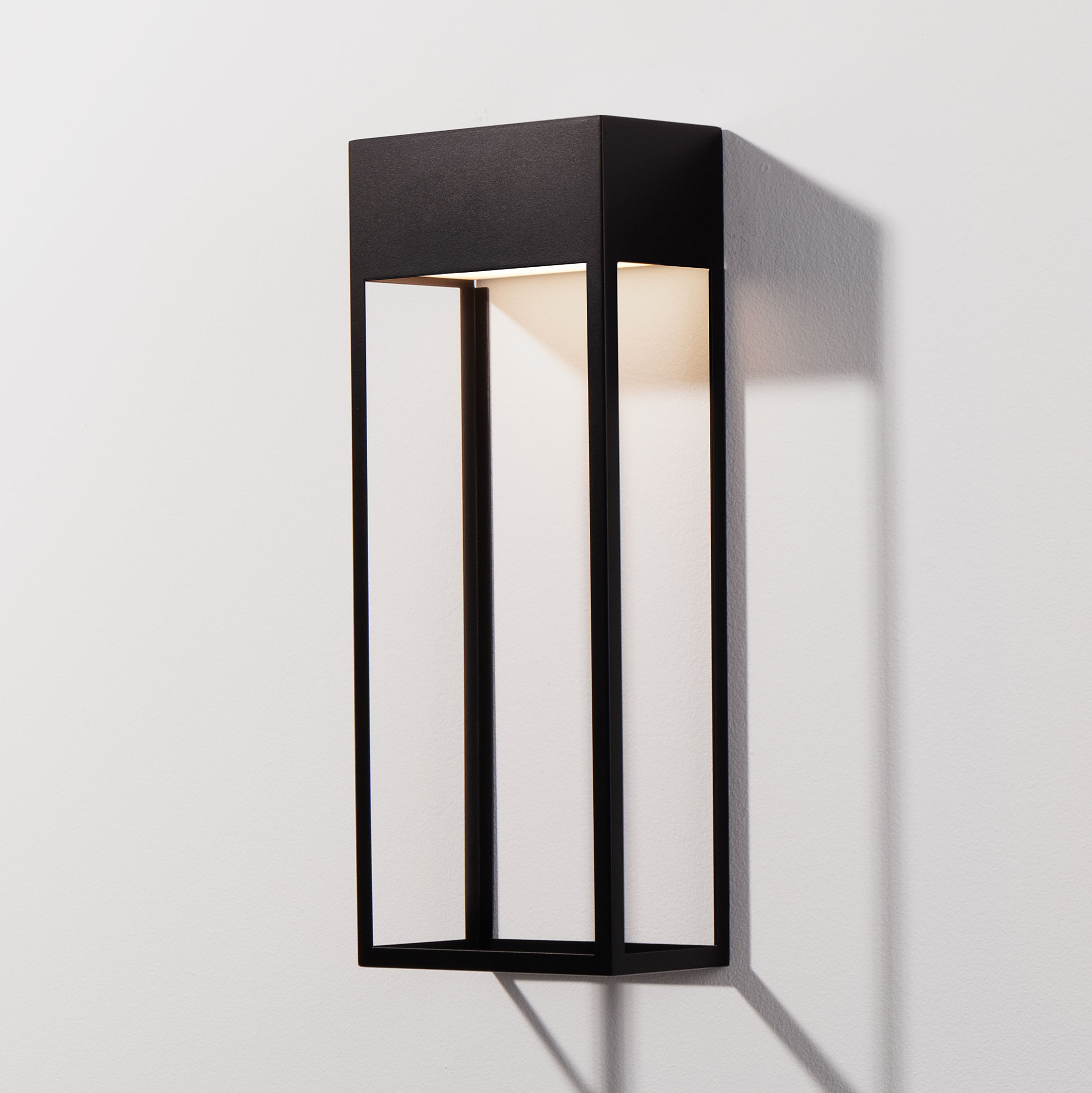 Moby LED Wall Light 1-Lamp Aluminum Black