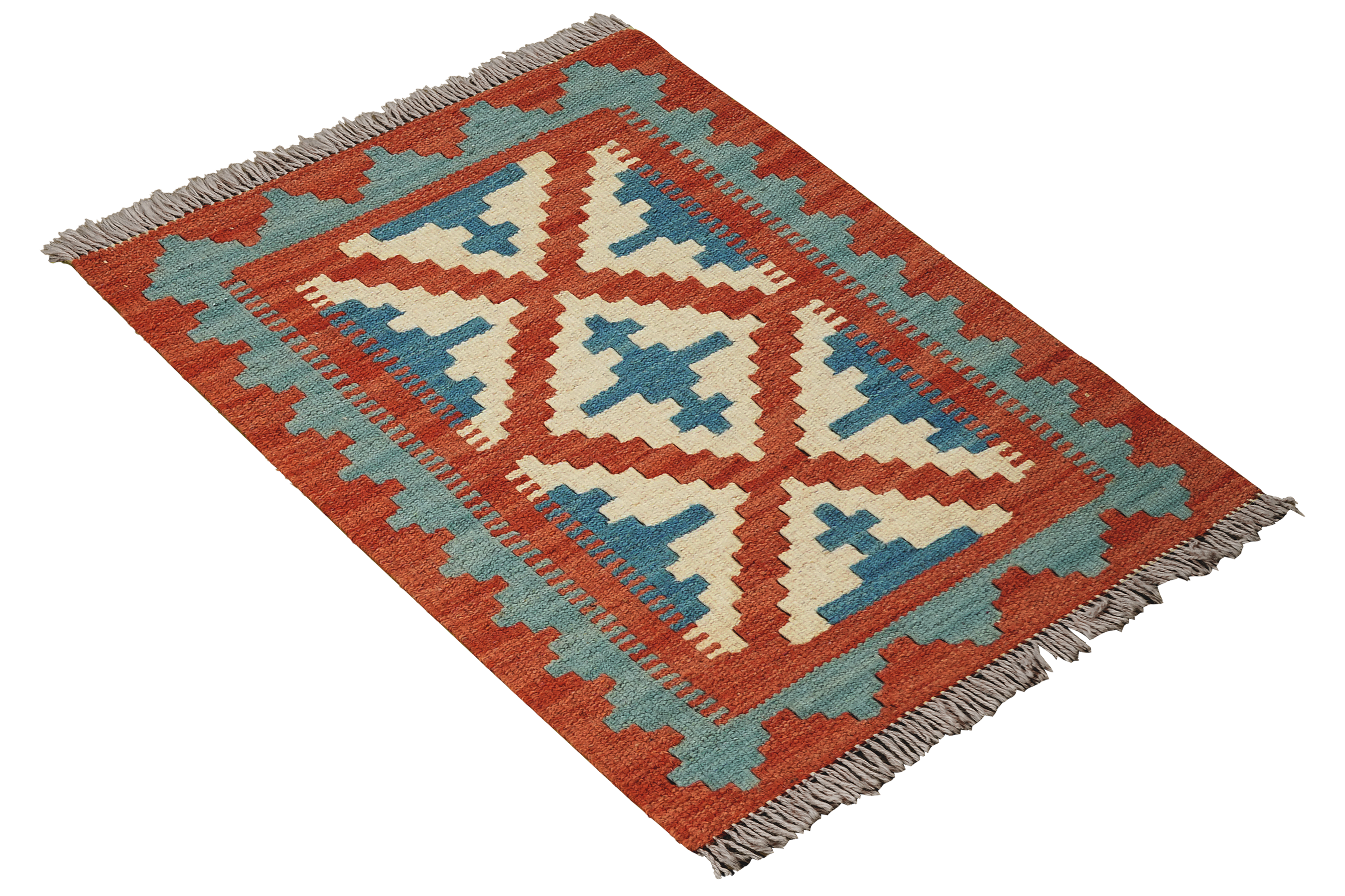 Kilim Gashgai Teppich Wolle Mehrfarbig