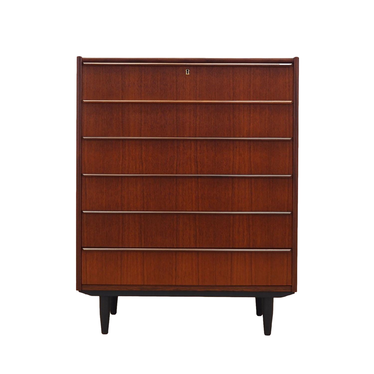 Chest of drawers Teak wood 1970s