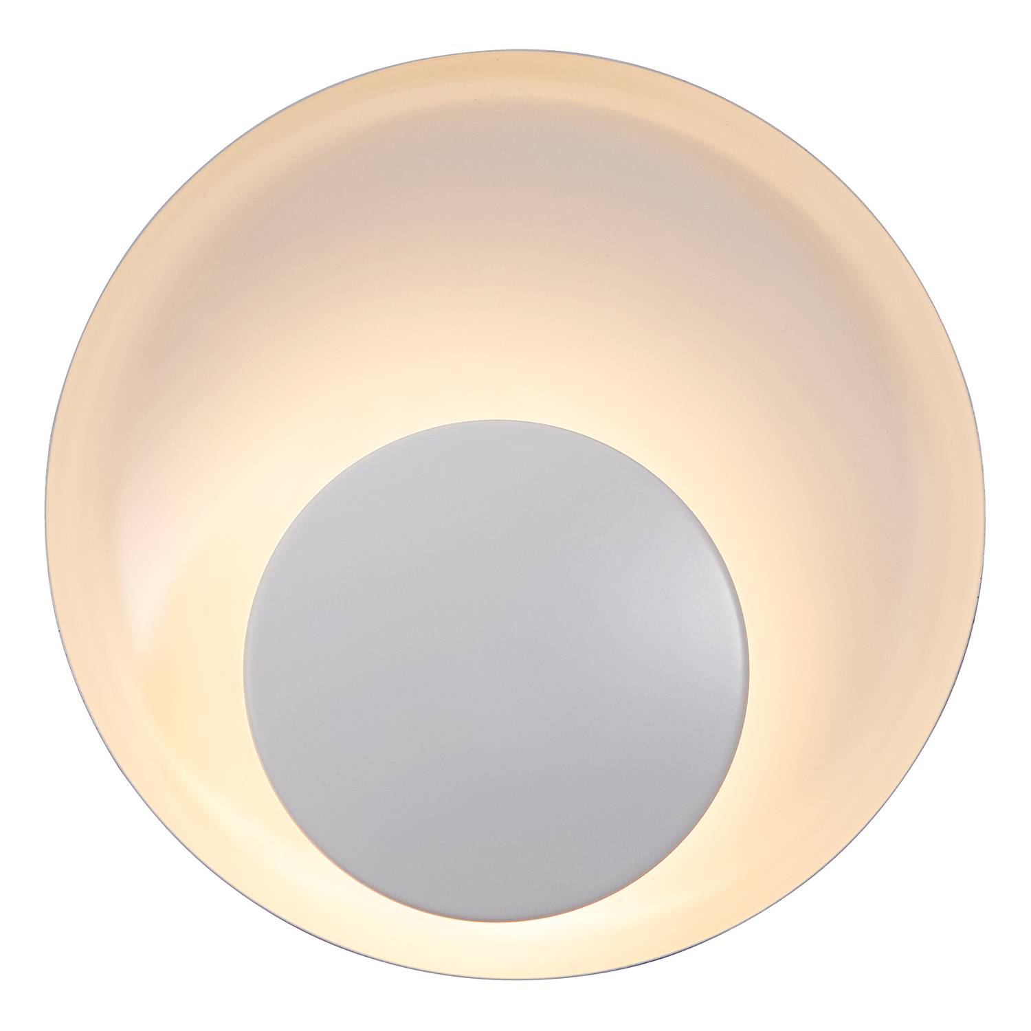 Marsi Wandleuchte Aluminium Weiß 1-flammig