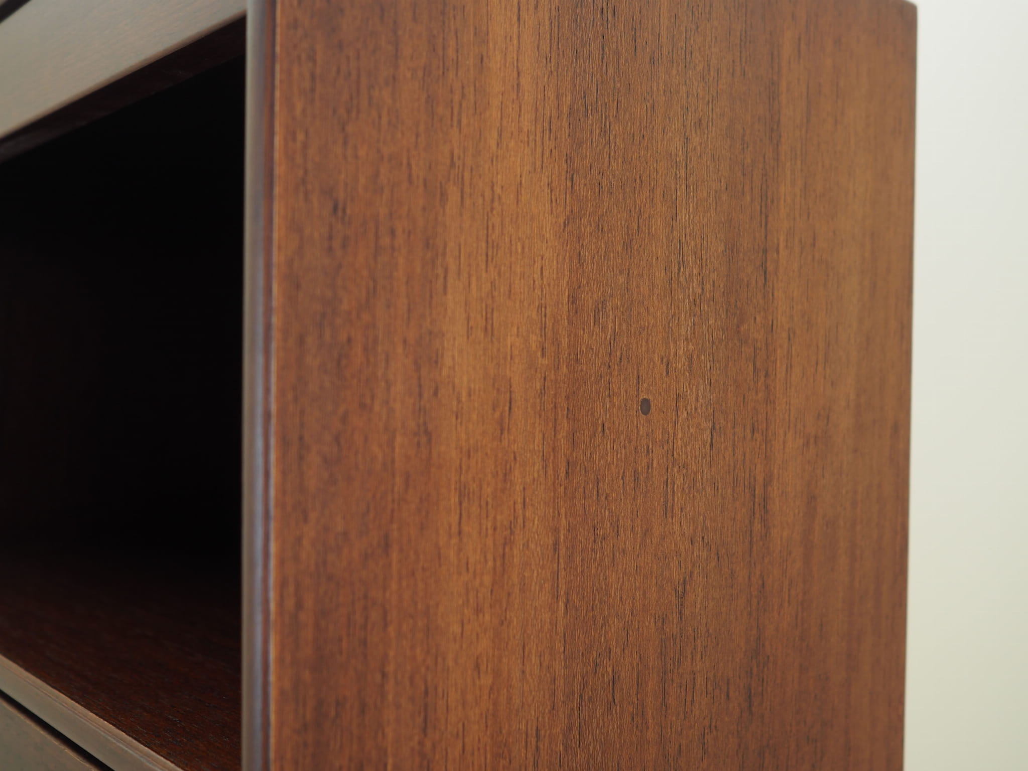 Mahogany Vitrine 1970 Jahre