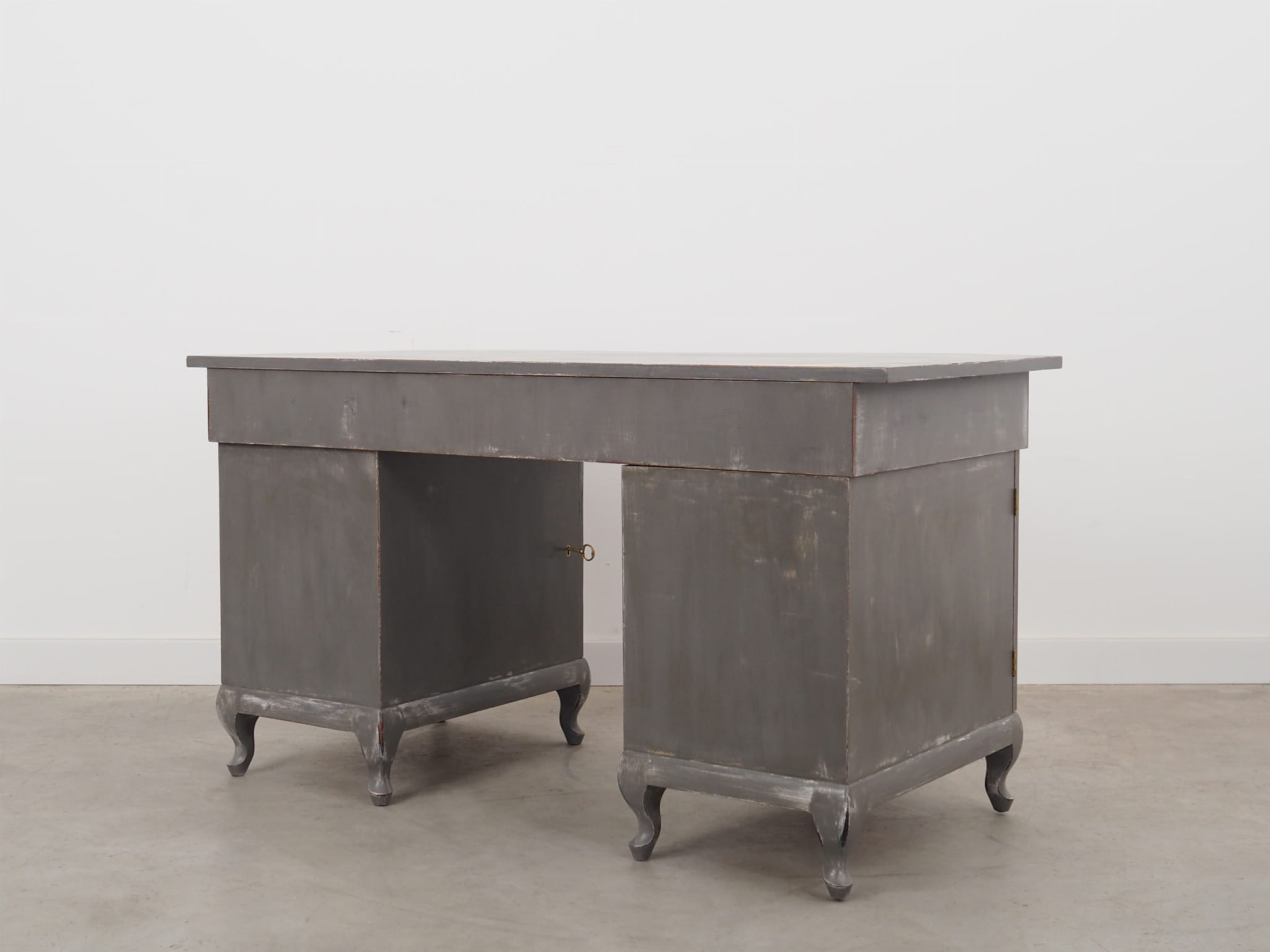 Mahogany Schreibtisch 1960 Jahre