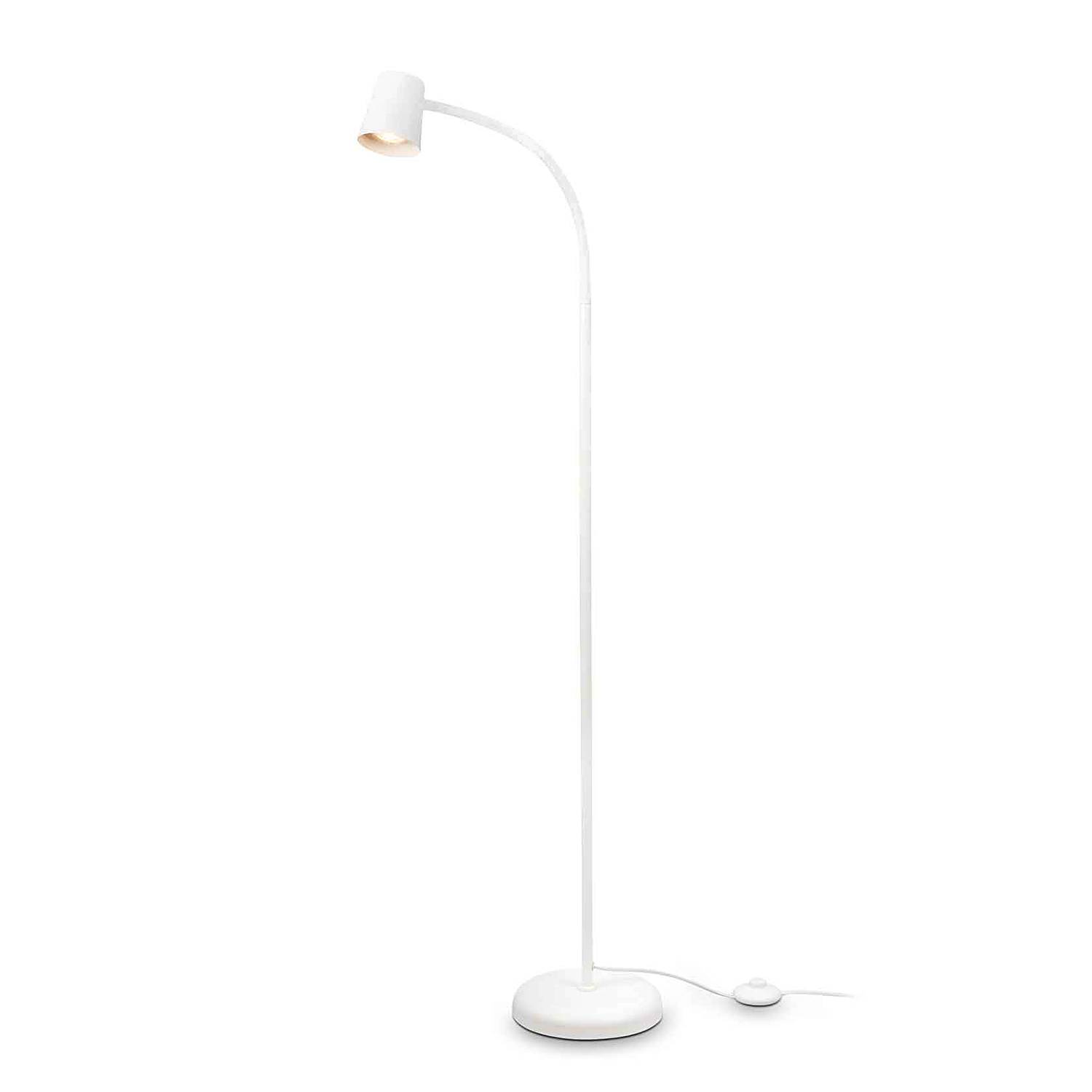 Cotosi Stehleuchte Aluminium Weiß