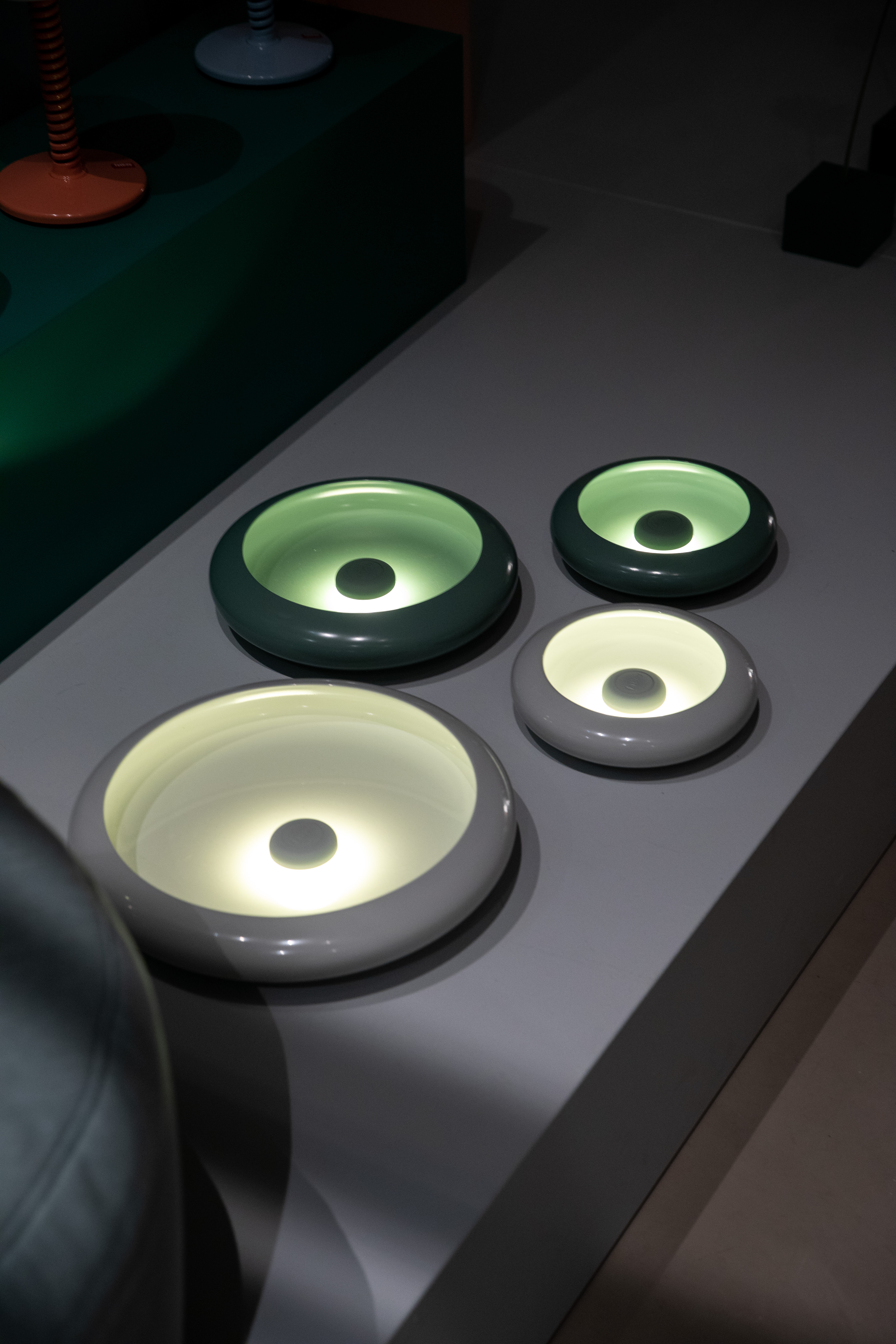 Oloha Small Leuchte Grün Ø22,5cm