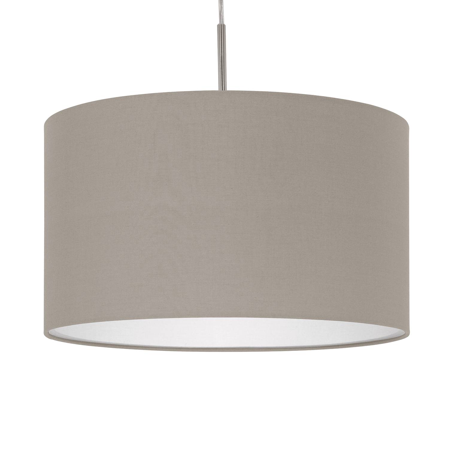 Pasteri III Pendelleuchte Mischgewebe Stahl 38cm
