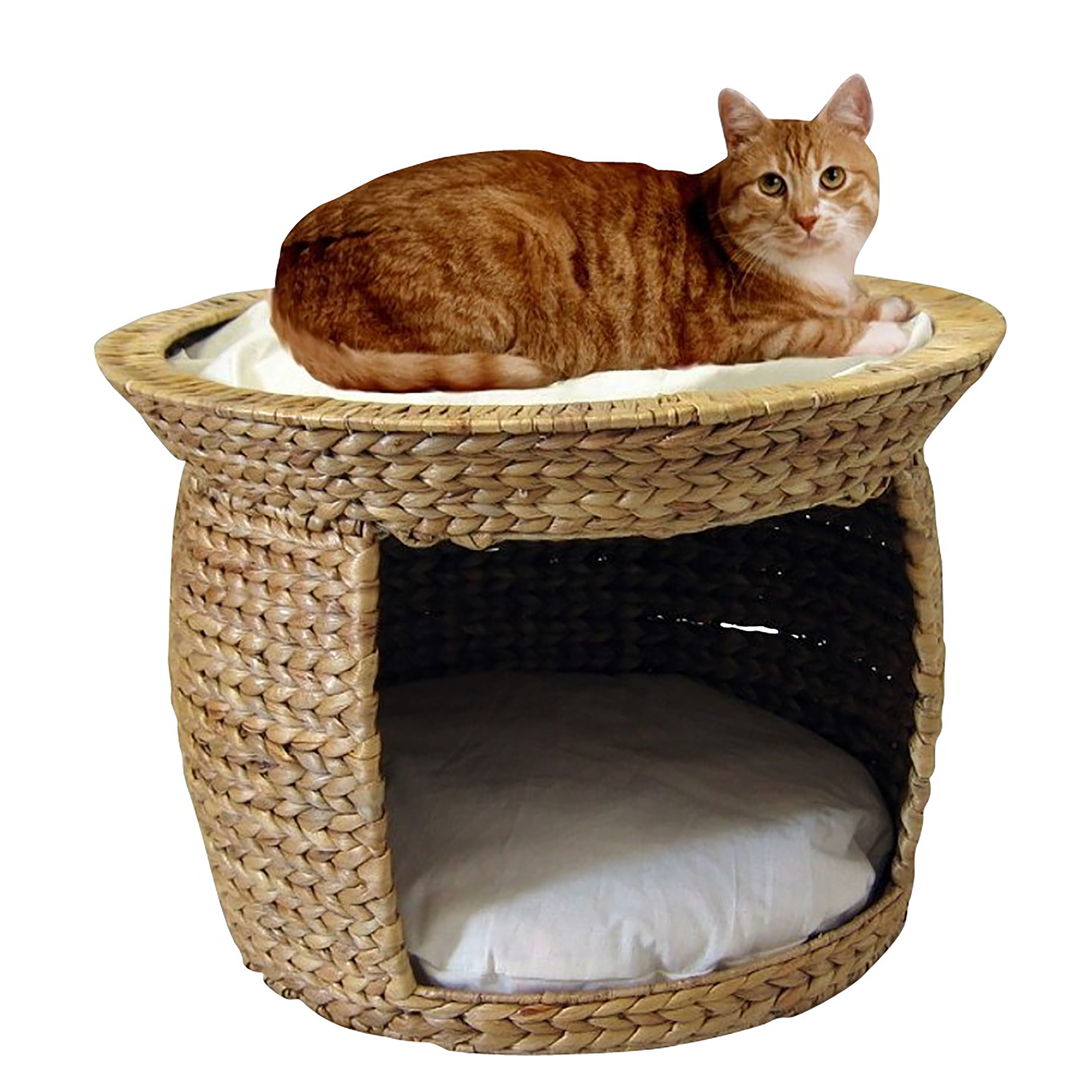 Lexa Korbturm Baumwollstoff Beige