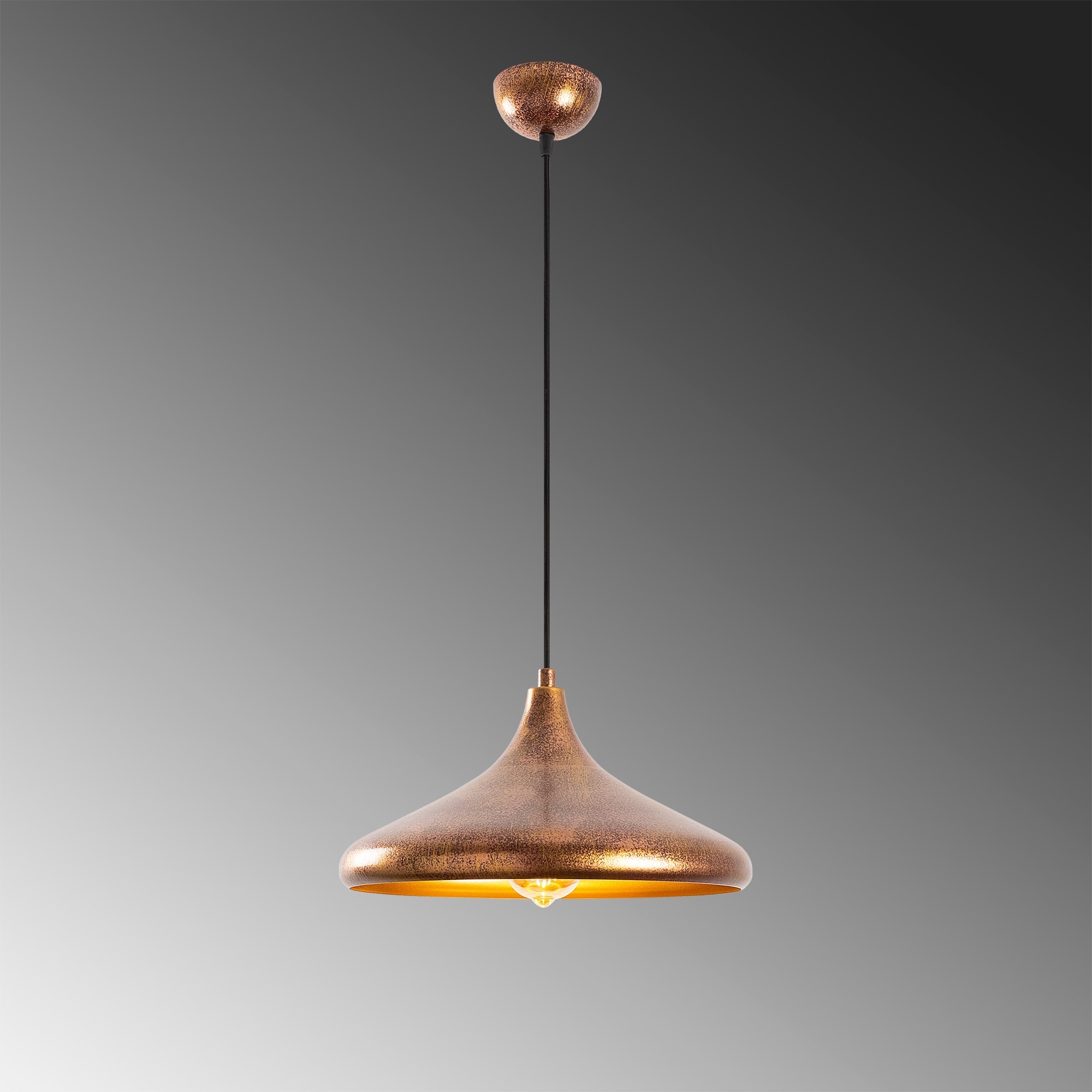 Pendant lamp made of metal in different shades Ø 34cm