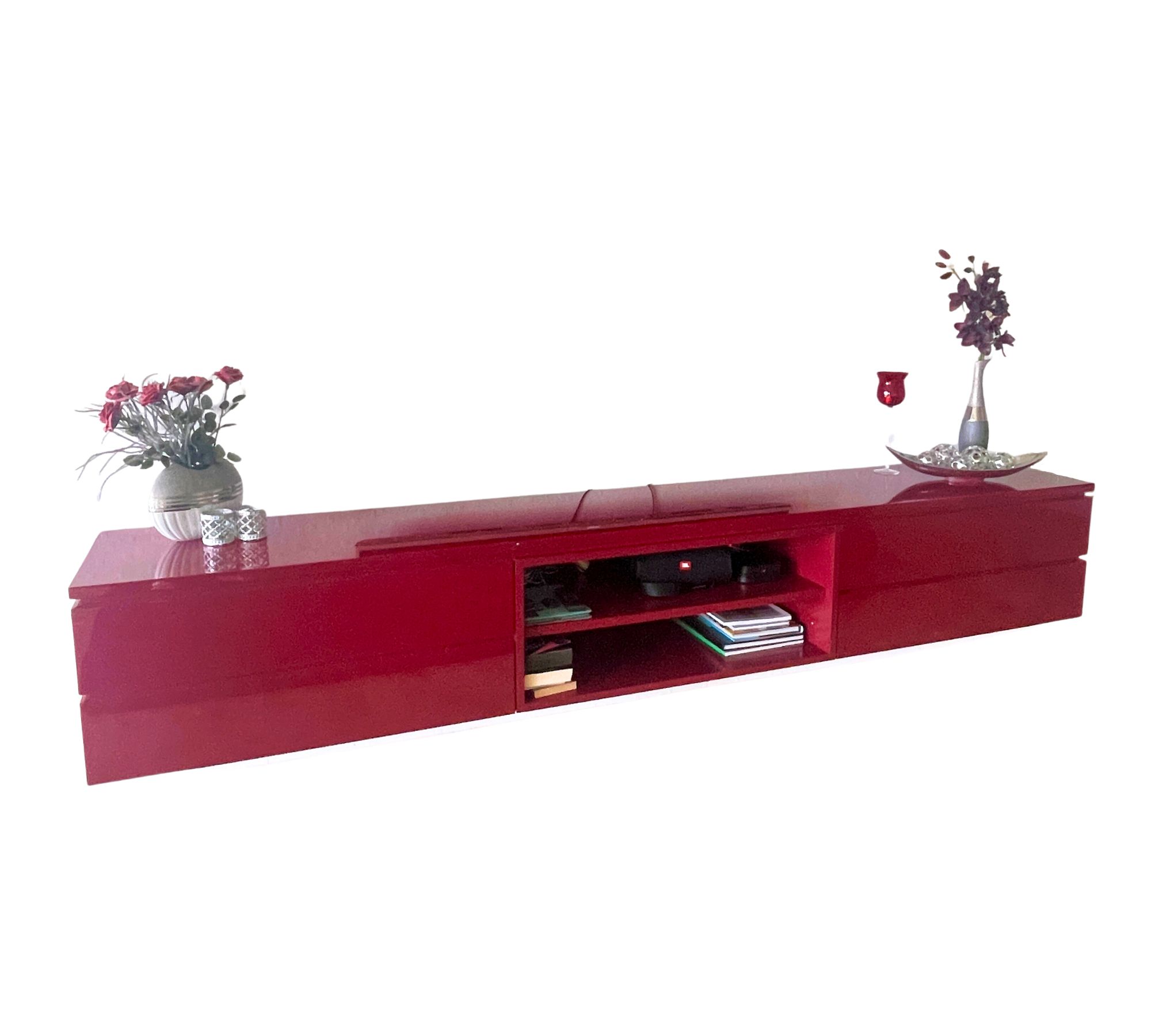 Sideboard Holz Rot