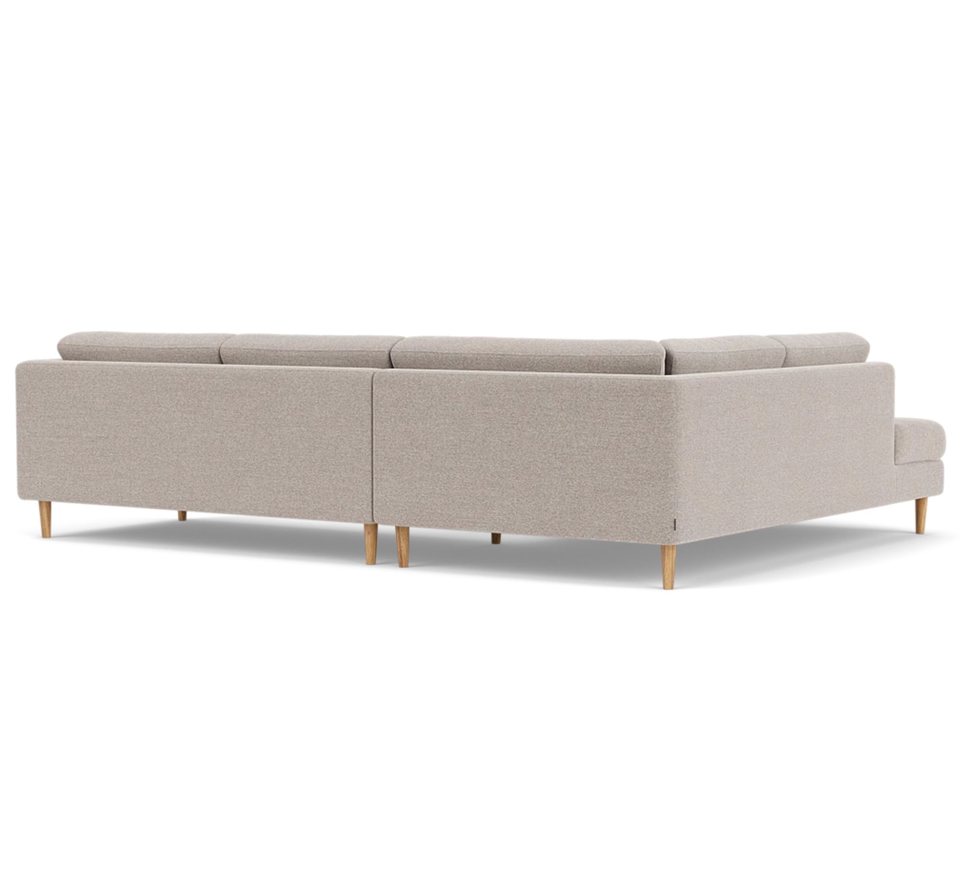 Nelson Ecksofa Récamiere Rechts Agnes Brown