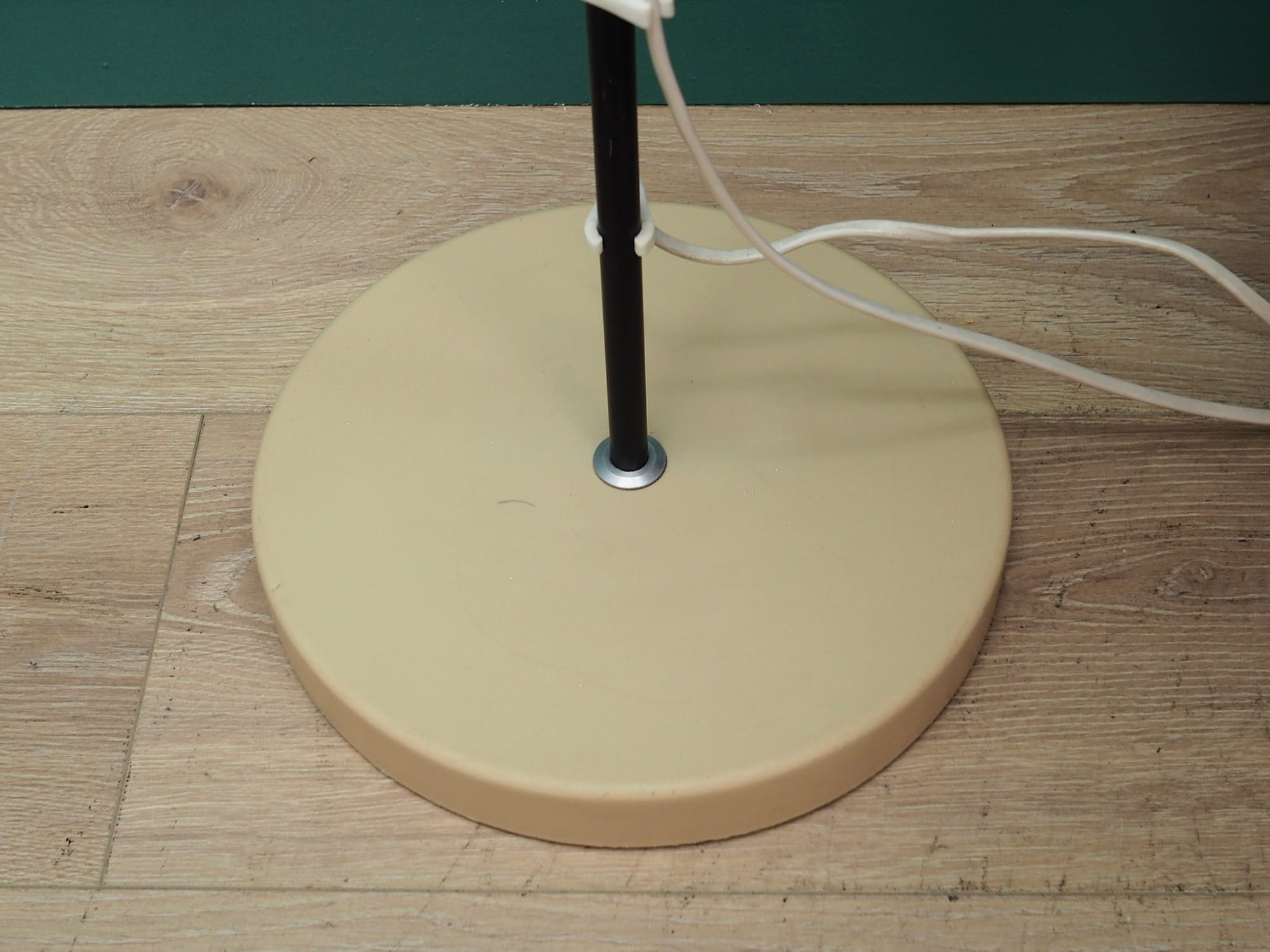 Vintage floor lamp metal pink 1970s