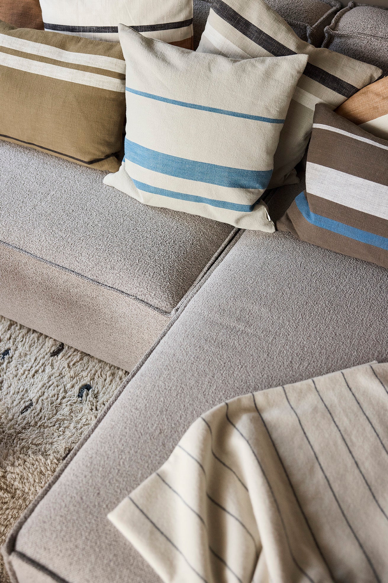 Sofuto Cushion Cover Organic Cotton Multicolored