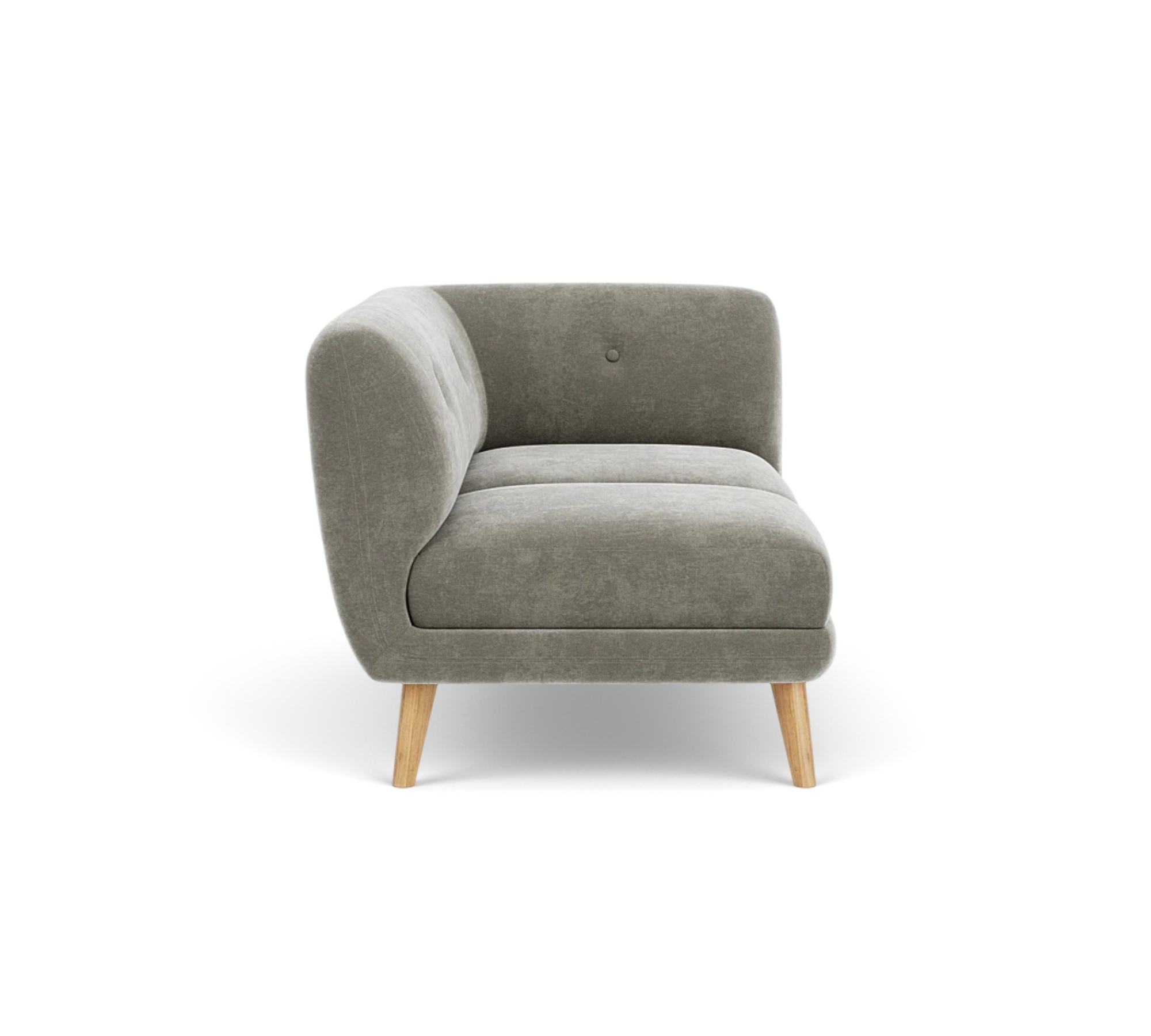 Alfred Modul 2-Sitzer Rechts Planet Grey Green