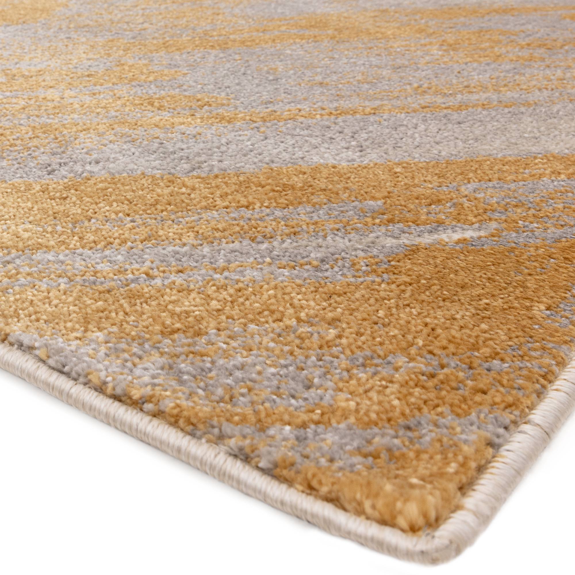 Viva Carpet Yellow Abstract Pattern 160x220cm