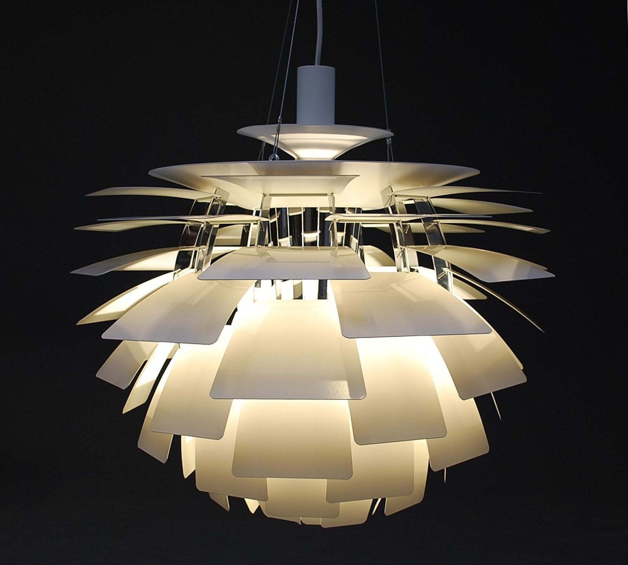 PH Artichoke Poul Henningsen für Louis Poulsen Weiß 60 cm