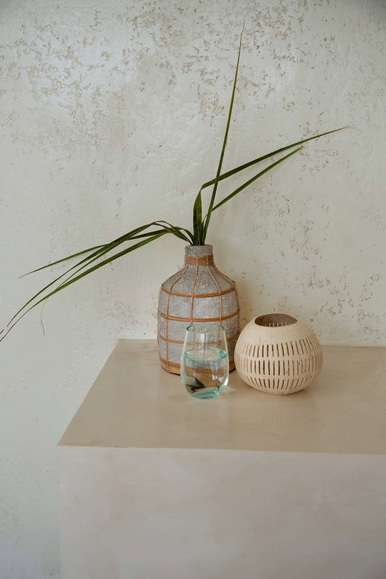Whoopy Vase Beton Natur
