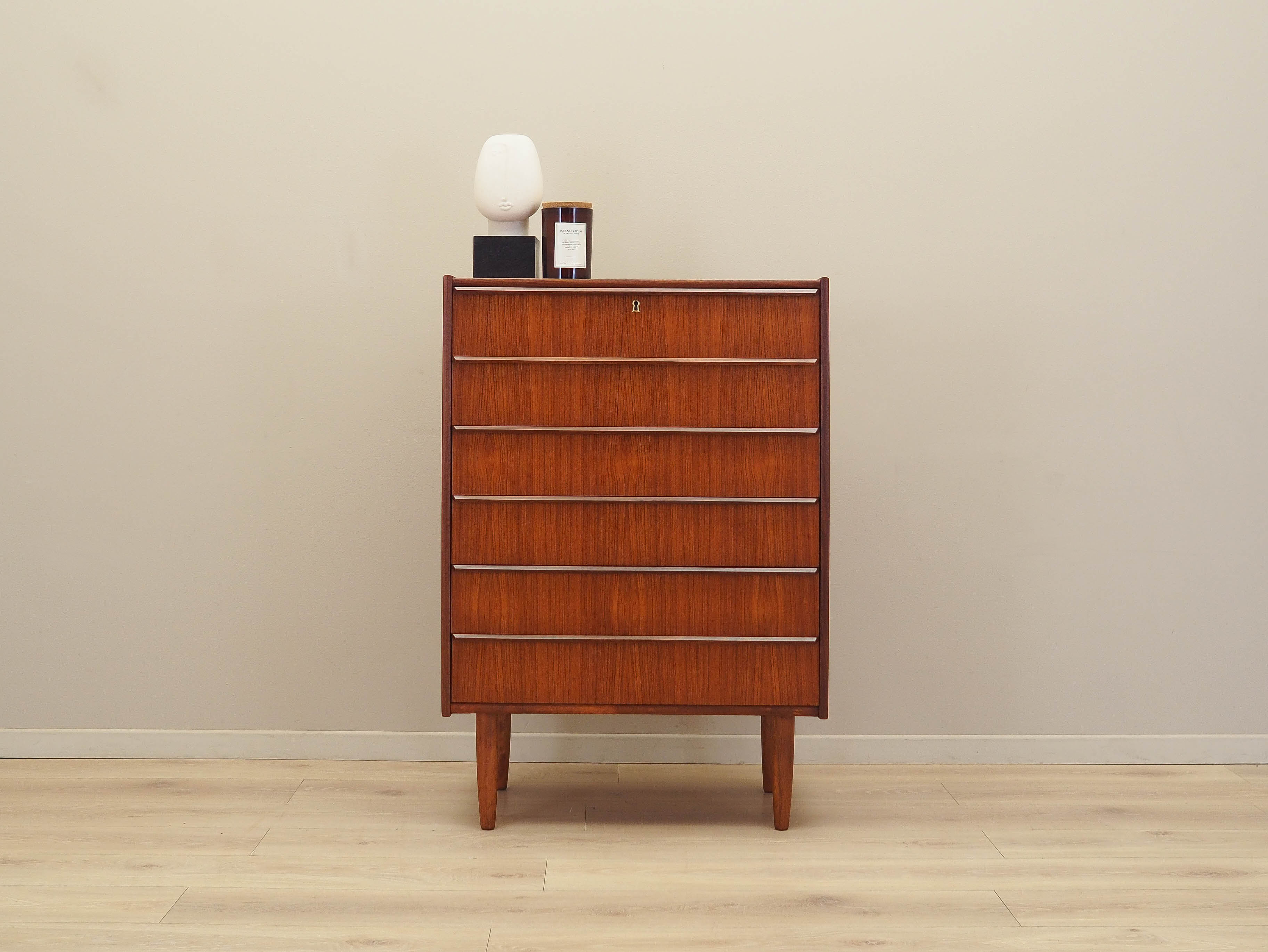 Teak-Kommode 1970er Jahre Braun