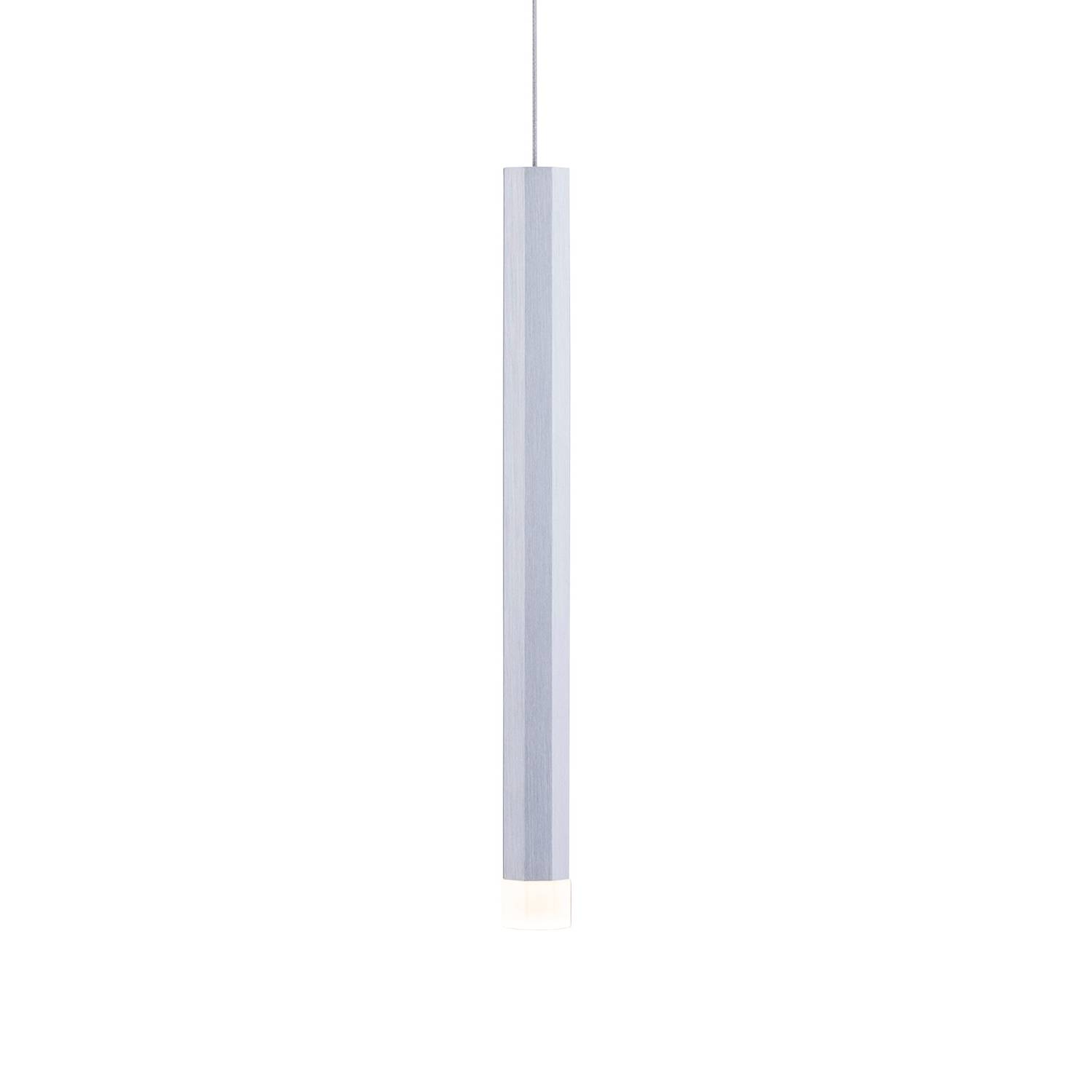 LED-Pendelleuchte Bruno III Silber