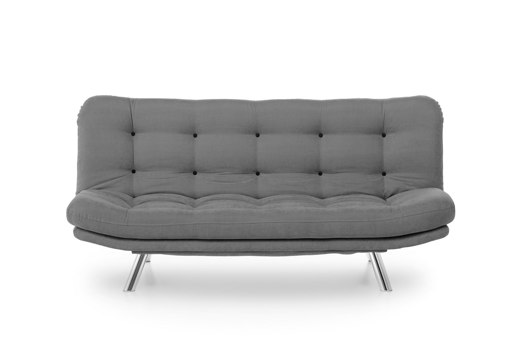 Misa Schlafsofa 3-Sitzer Grau