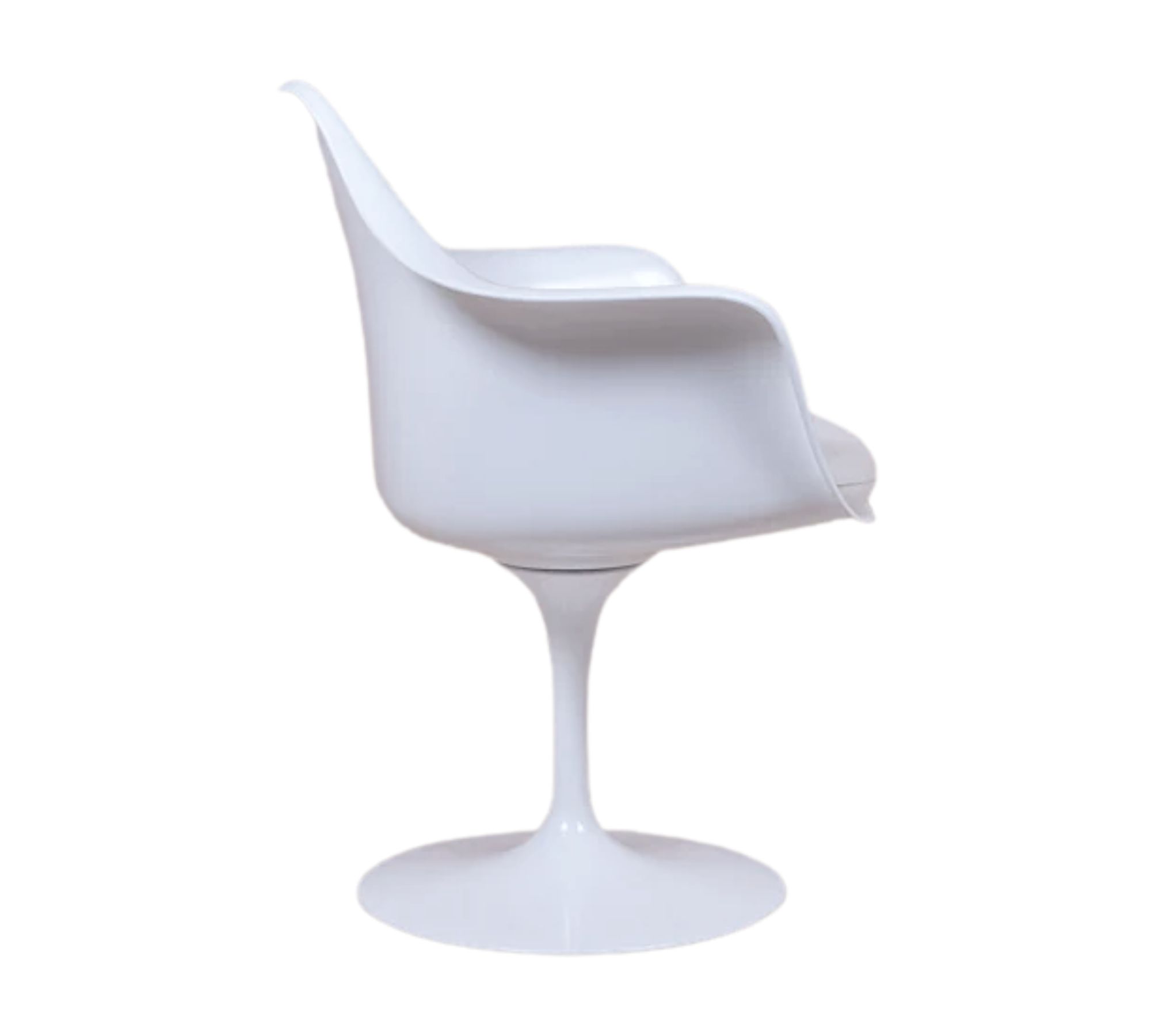 Knoll Saarinen Tulip Armchair Weiß