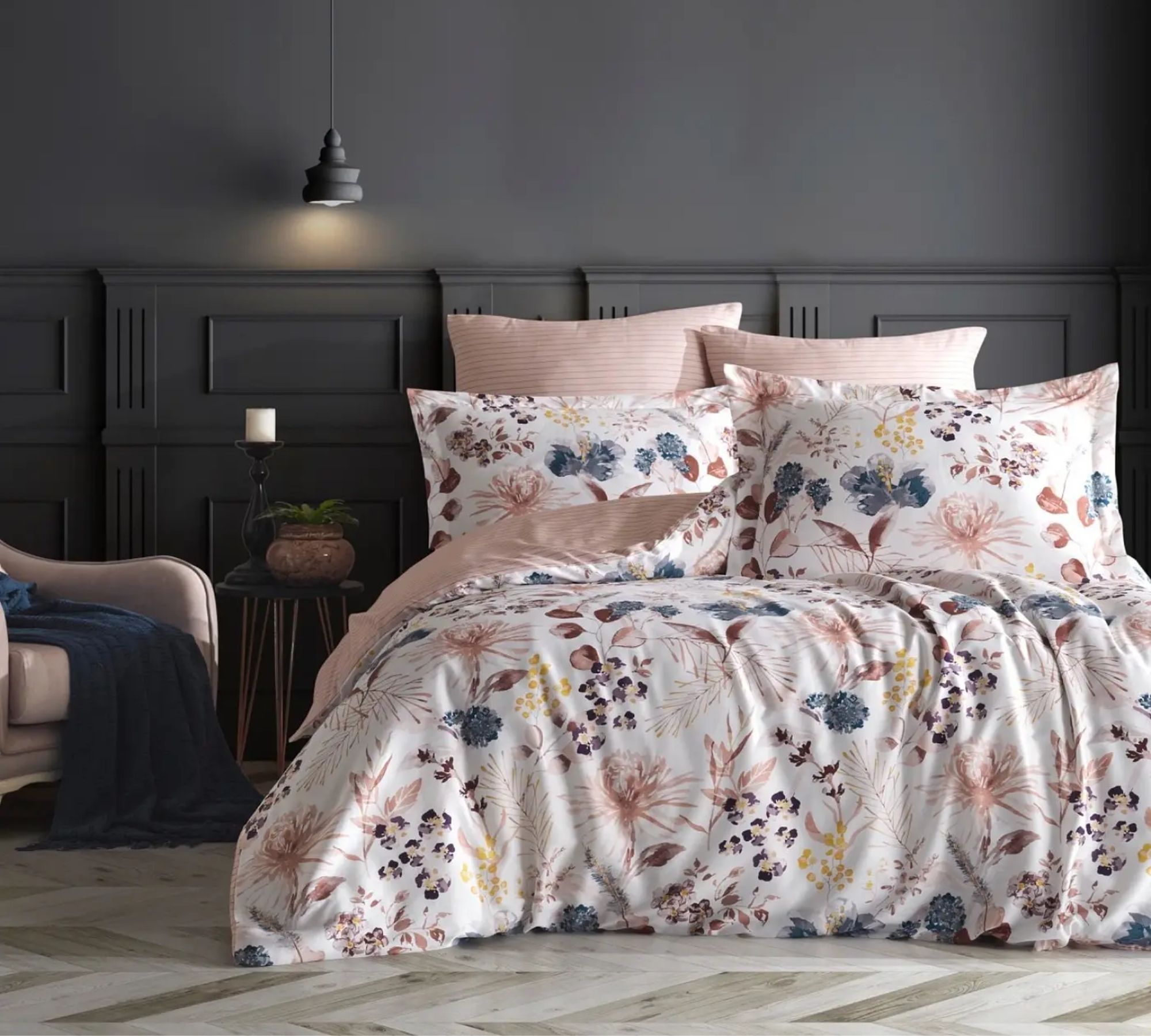 Single duvet cover Cotton White 135 x 200 cm