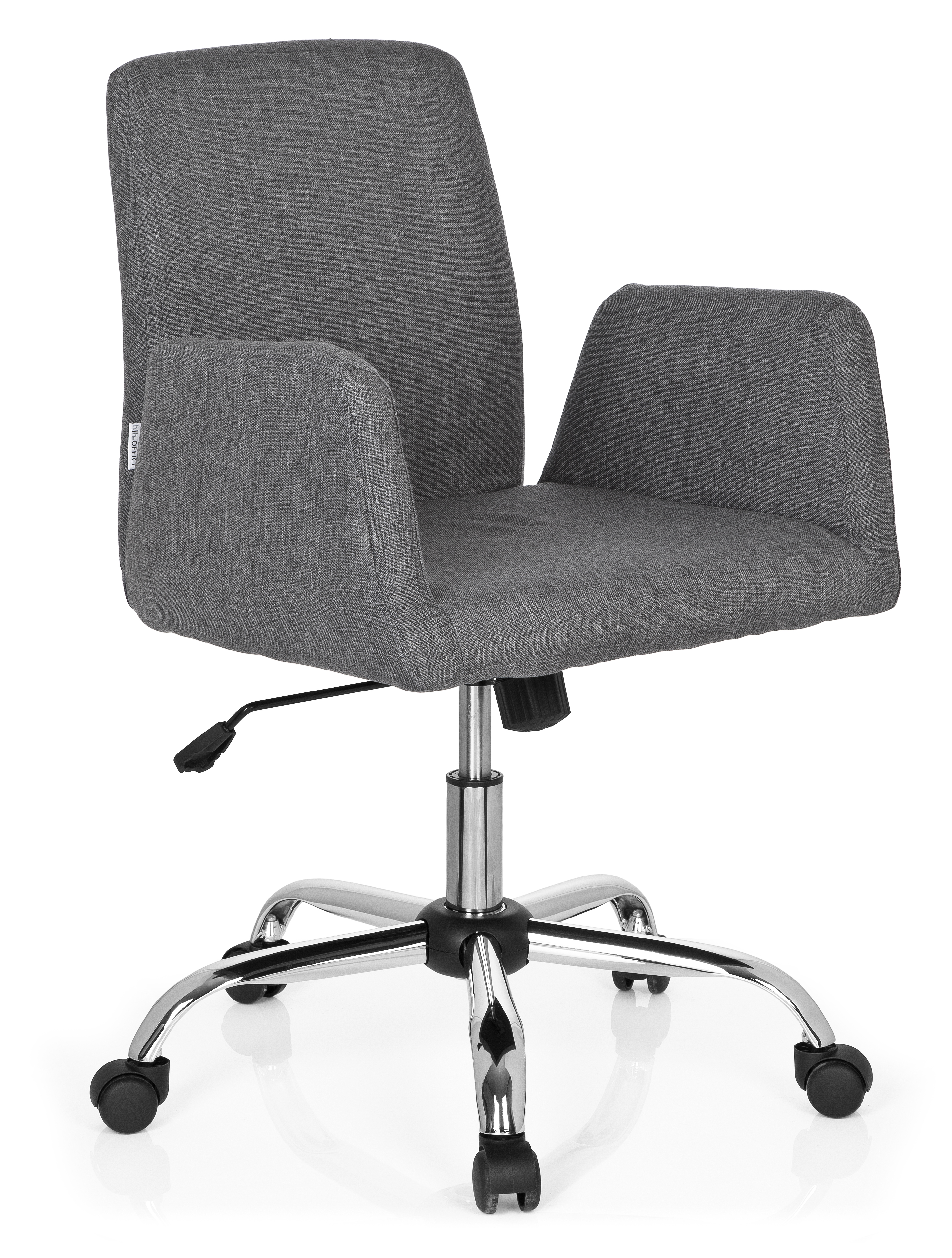 Office chair textile cover light grey