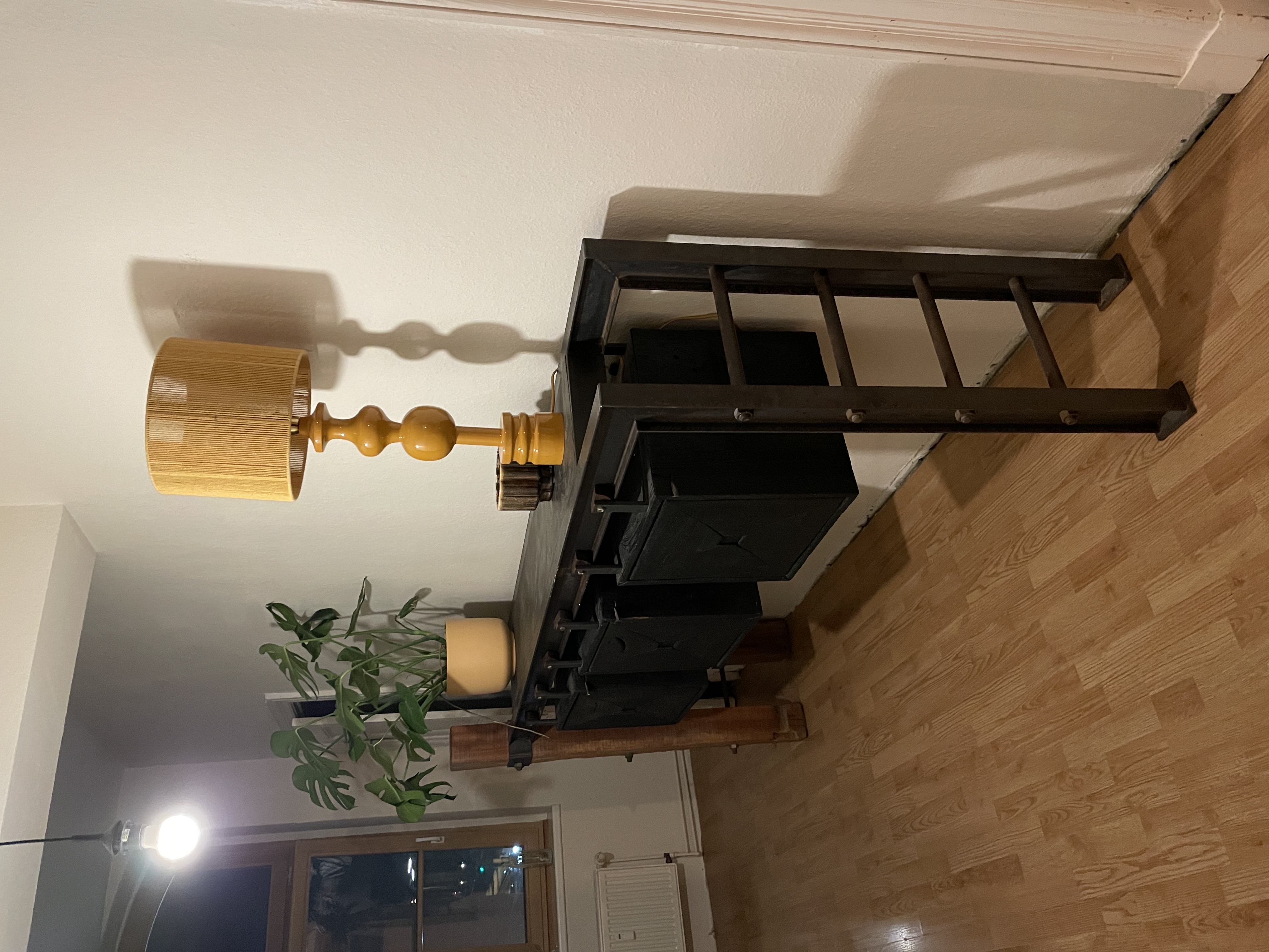 Gallery Sideboard Handcrafted Wood Steel Black