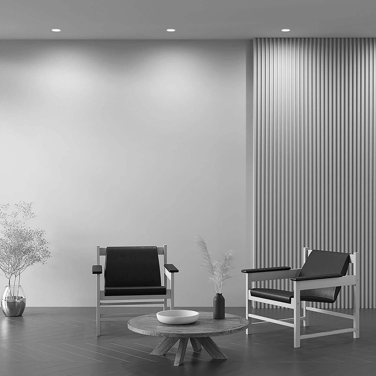 Dot Typ B Einbauleuchte Aluminium Weiß