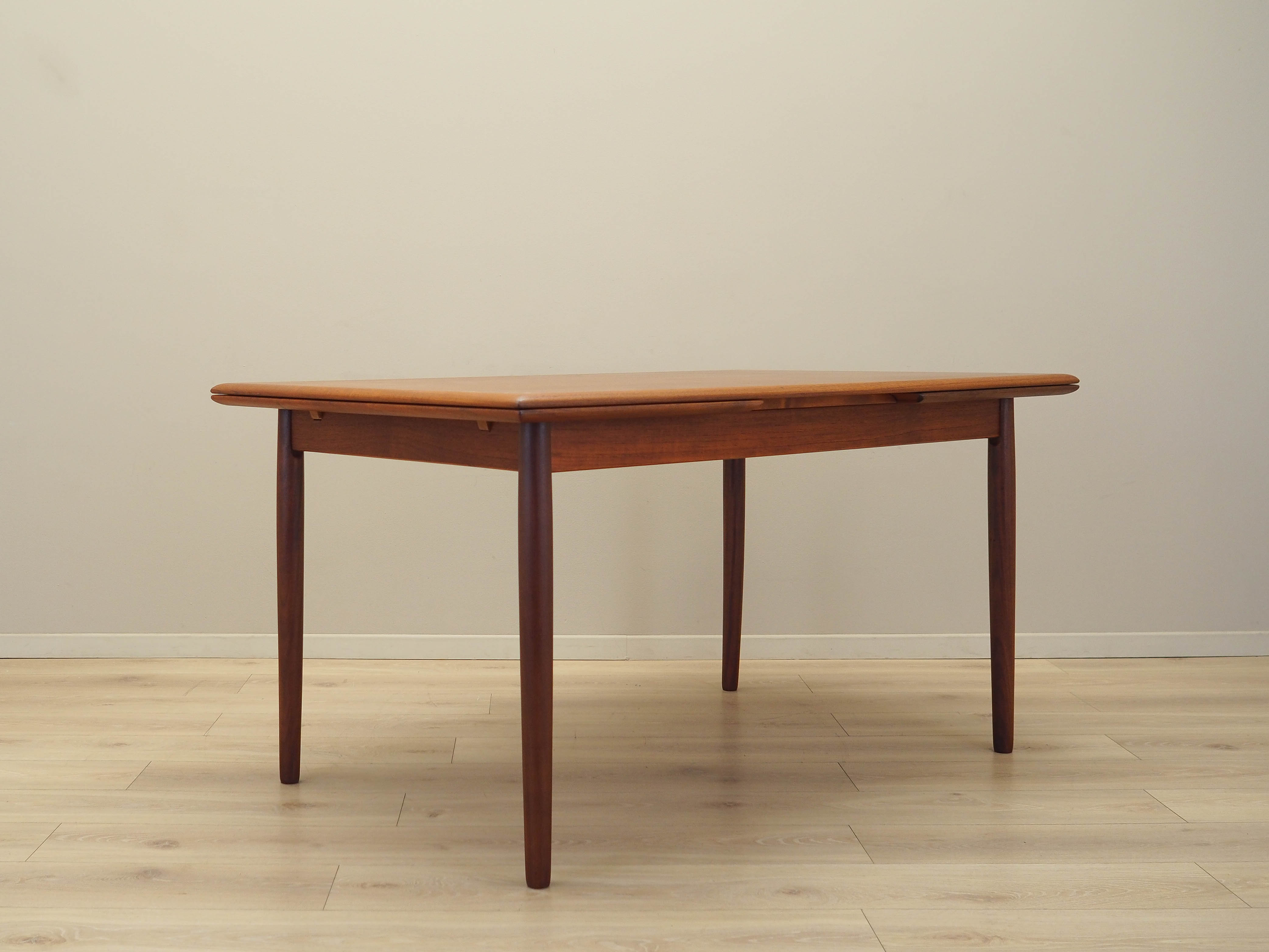Teak table brown 1970s