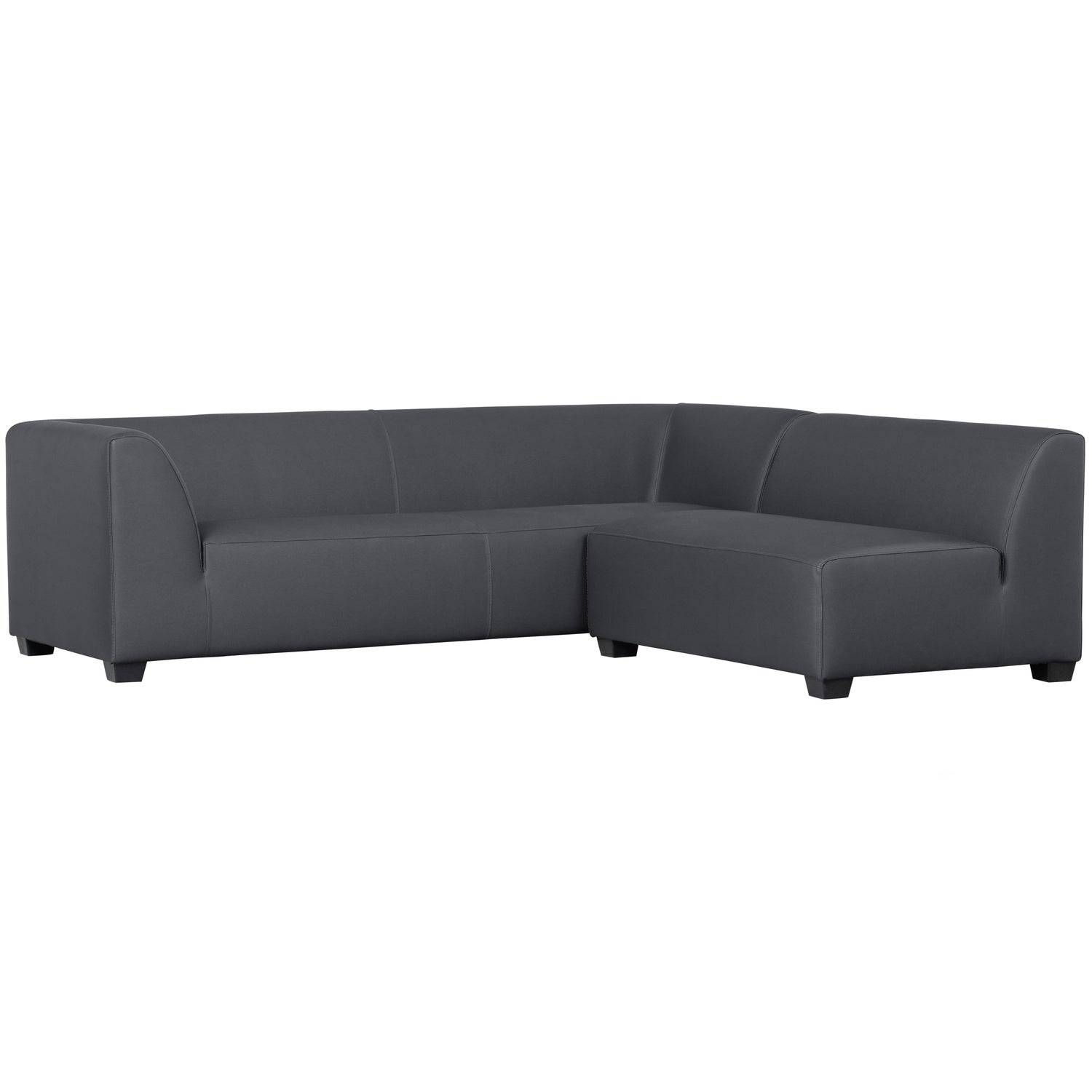 Hollandia Garten Ecksofa Dunkelgrau
