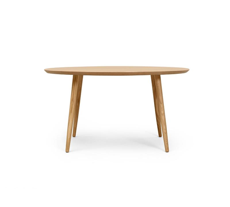 Hubert Couchtisch Holz Oak Ø 90cm 