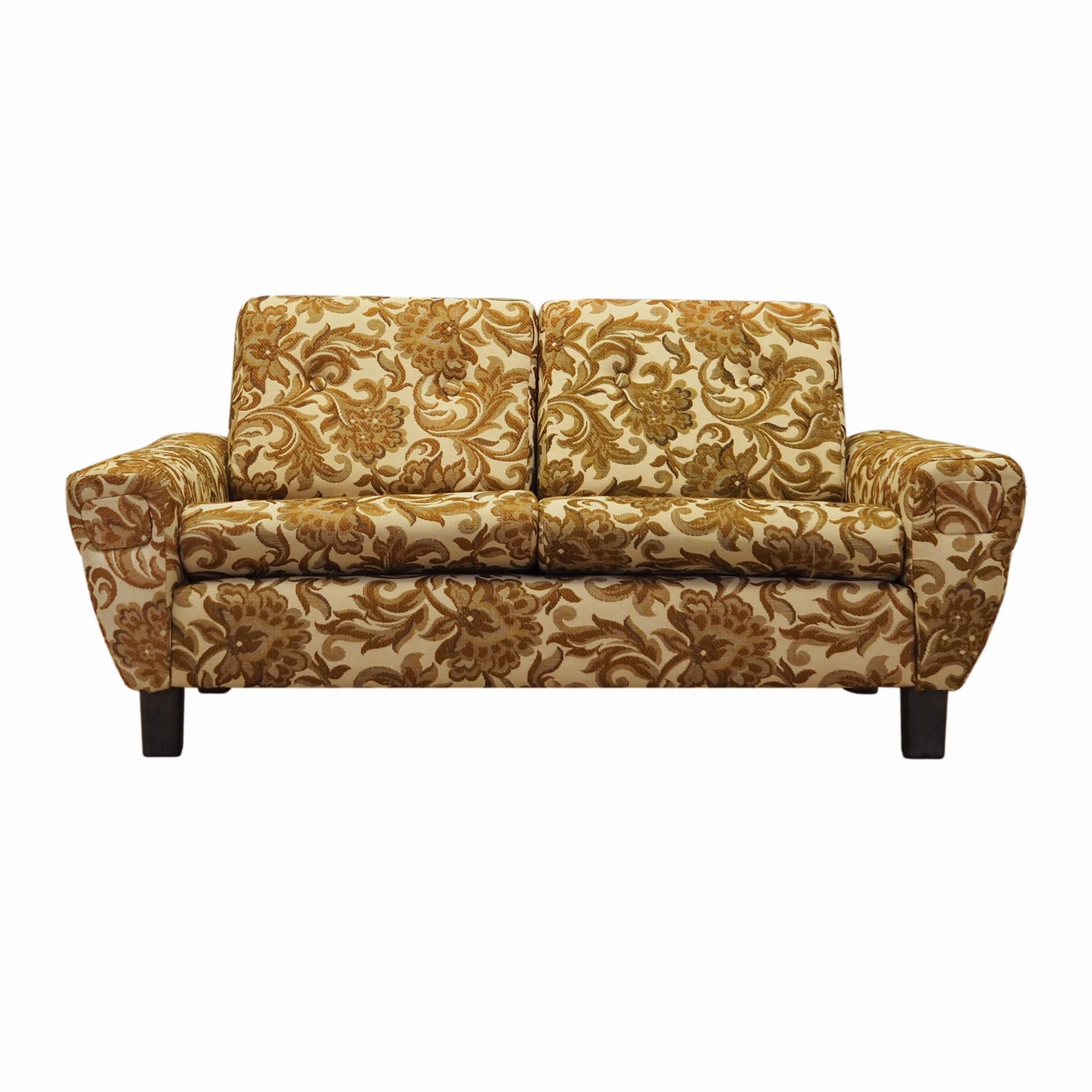 2-Sitzer Sofa Gelb 1960er Jahre