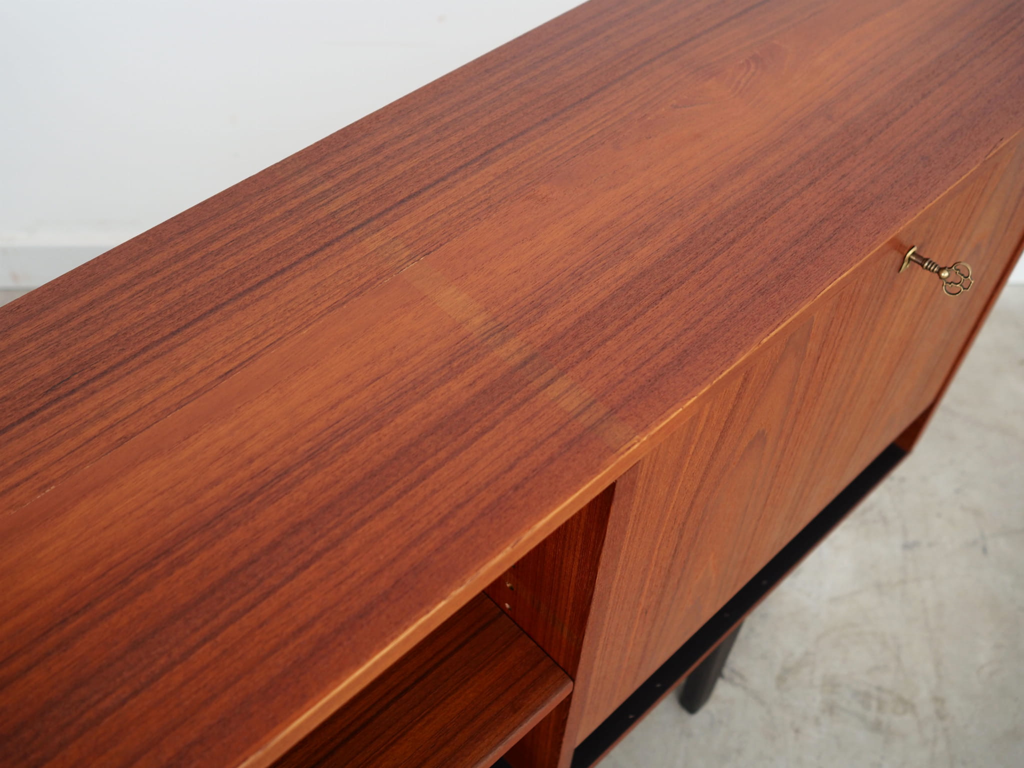 Vintage Sideboard Teak wood Brown 1970s