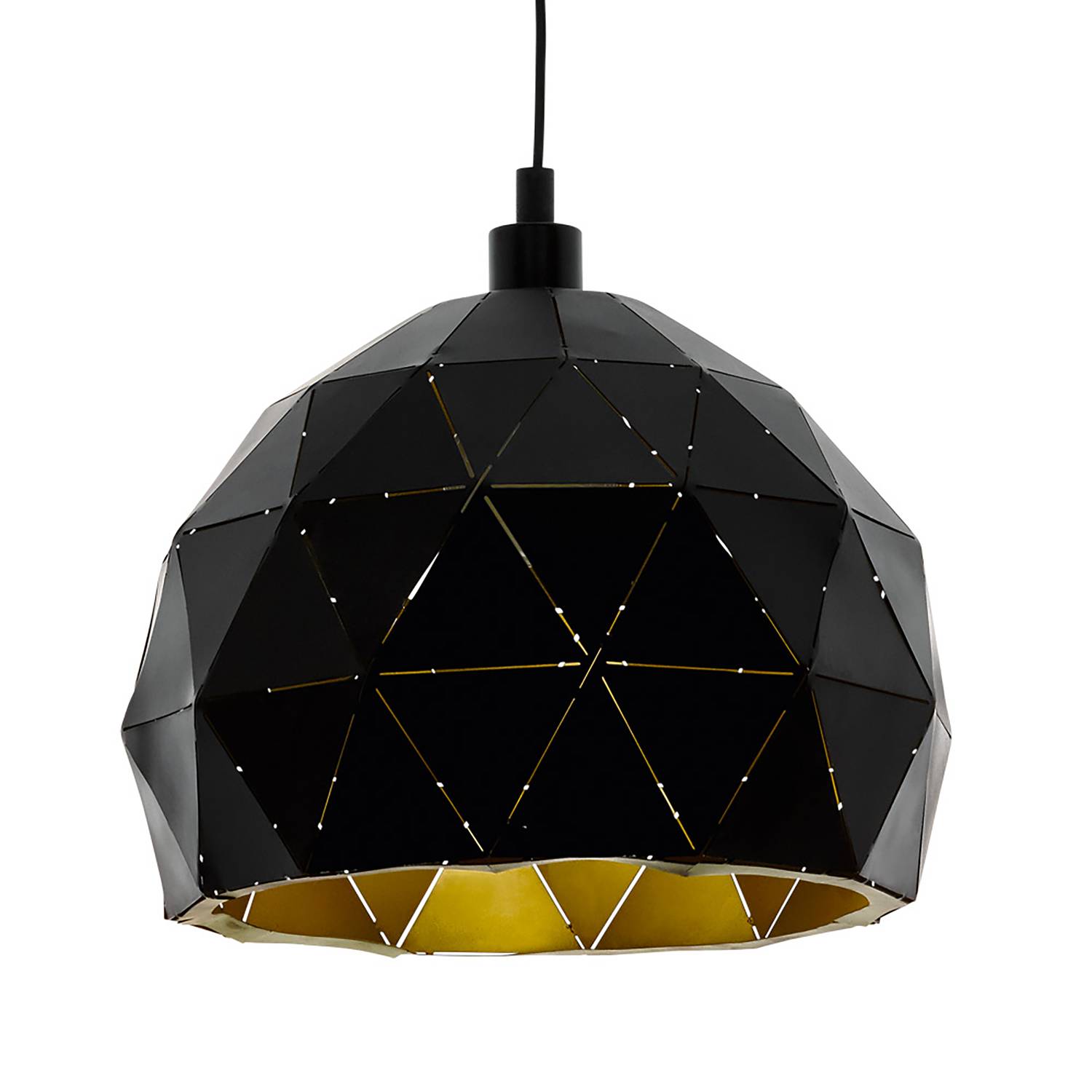 Pendant light Roccaforte I Steel Black