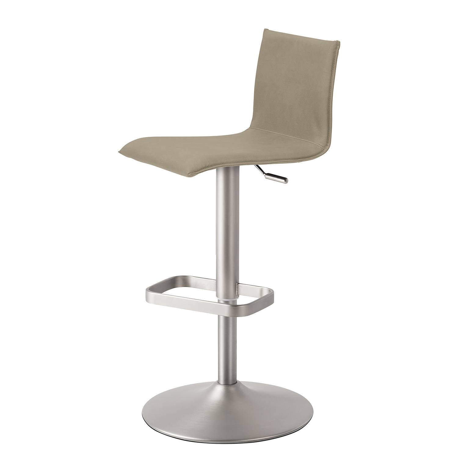 Bar and counter stool myDIVO IV Steel Taupe