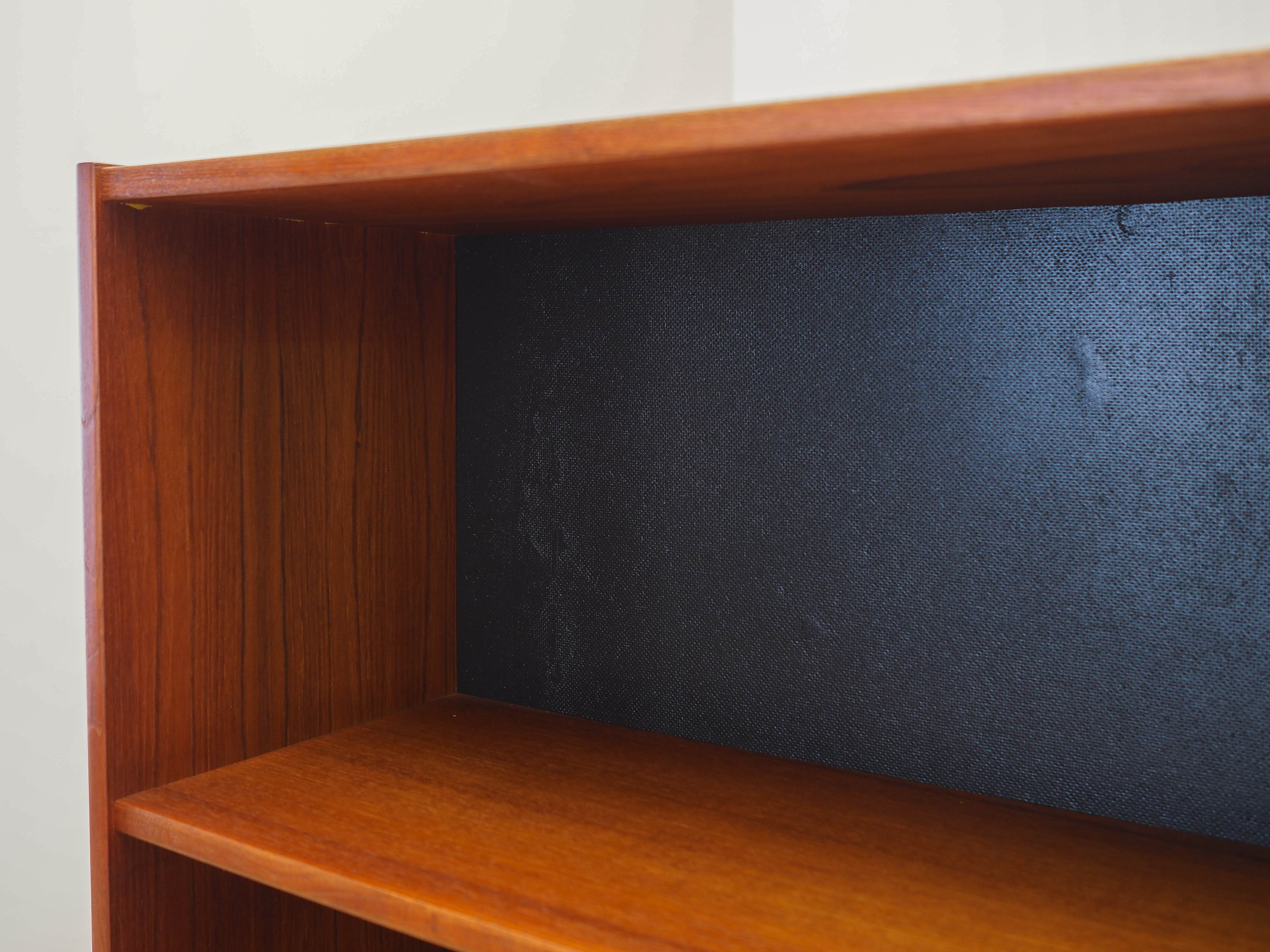 Teak-Bücherregal Braun 1960er Jahre