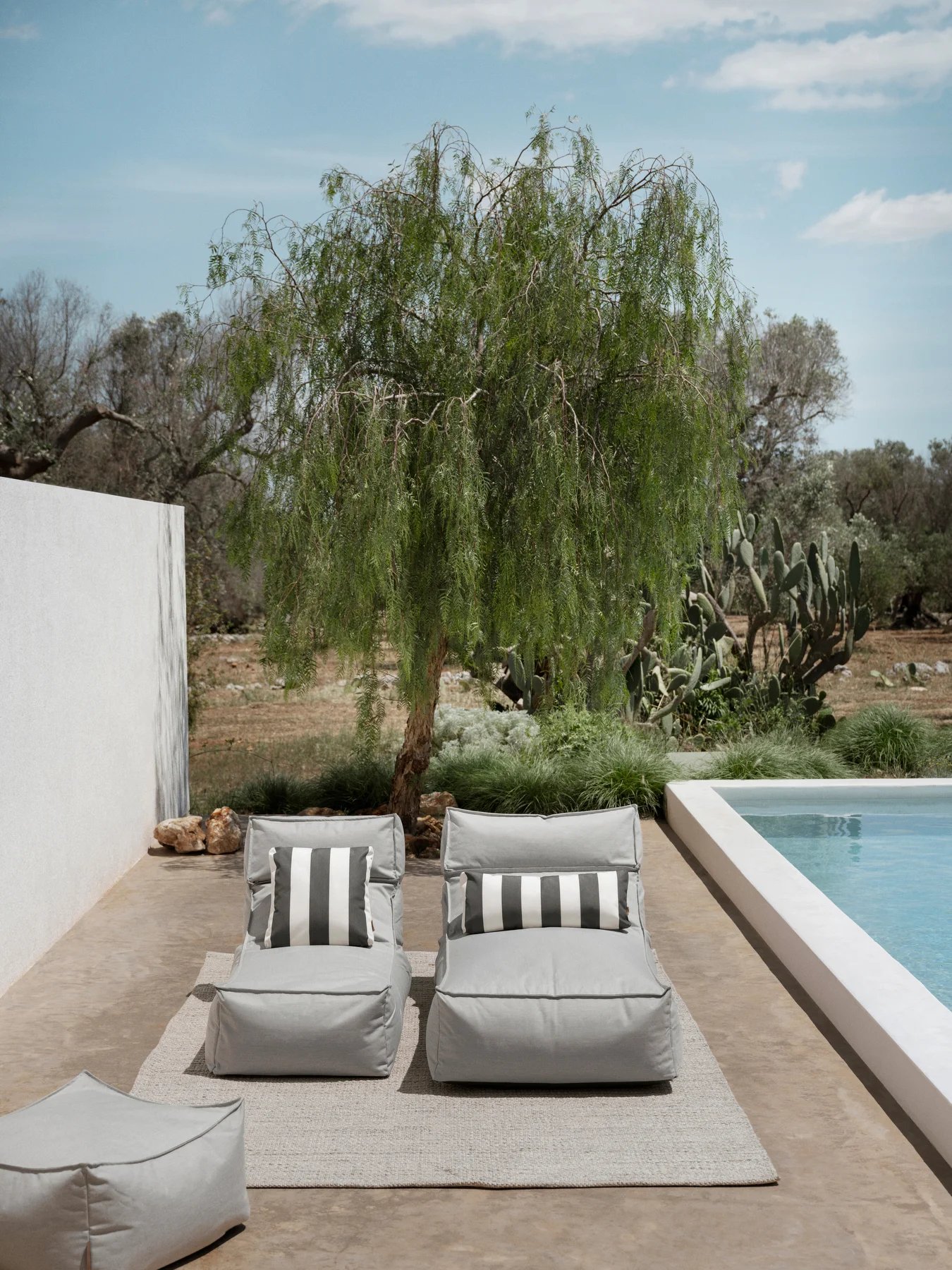 STAY Outdoor-Lounger Cloud 80 x 150 cm